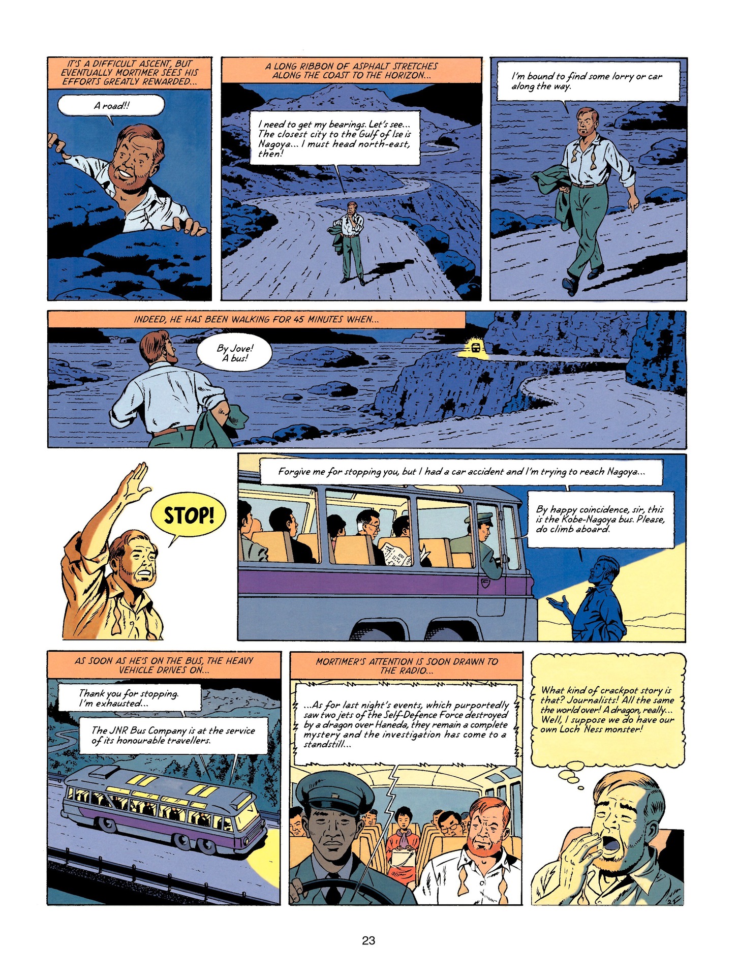 Read online Blake & Mortimer comic -  Issue #22 - 23