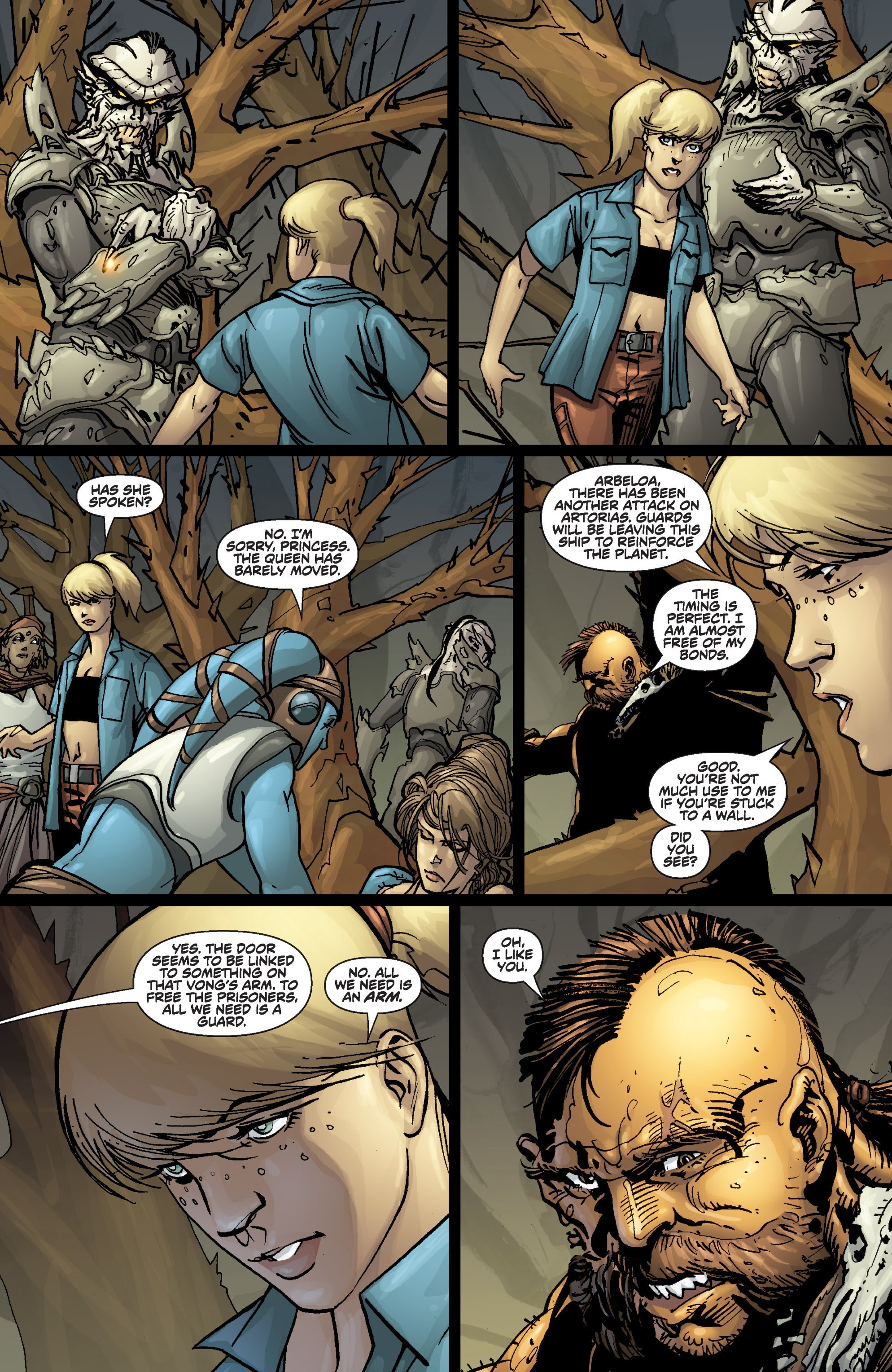 Read online Star Wars Omnibus: Invasion comic -  Issue # TPB (Part 1) - 97