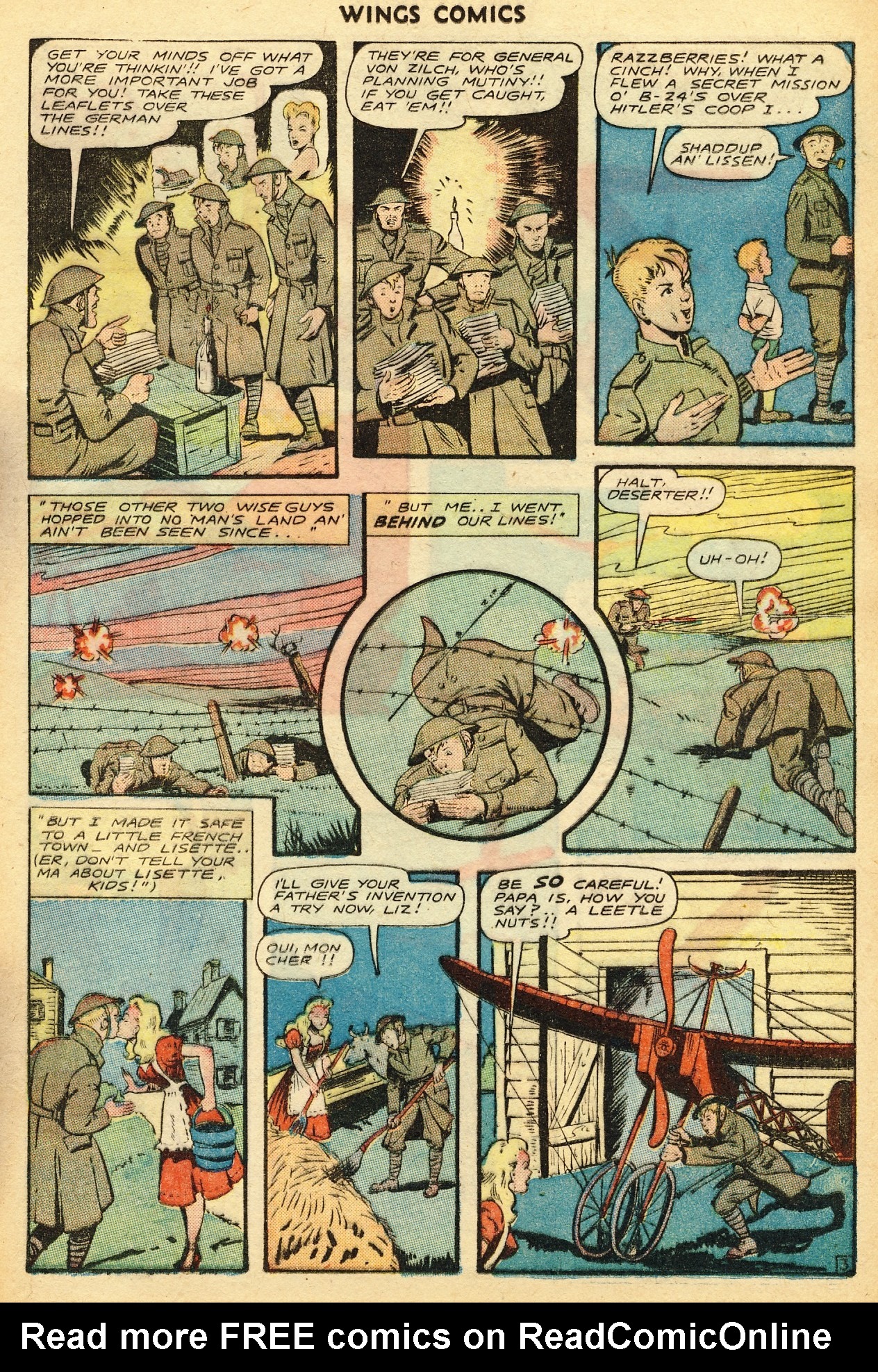 Read online Wings Comics comic -  Issue #65 - 25