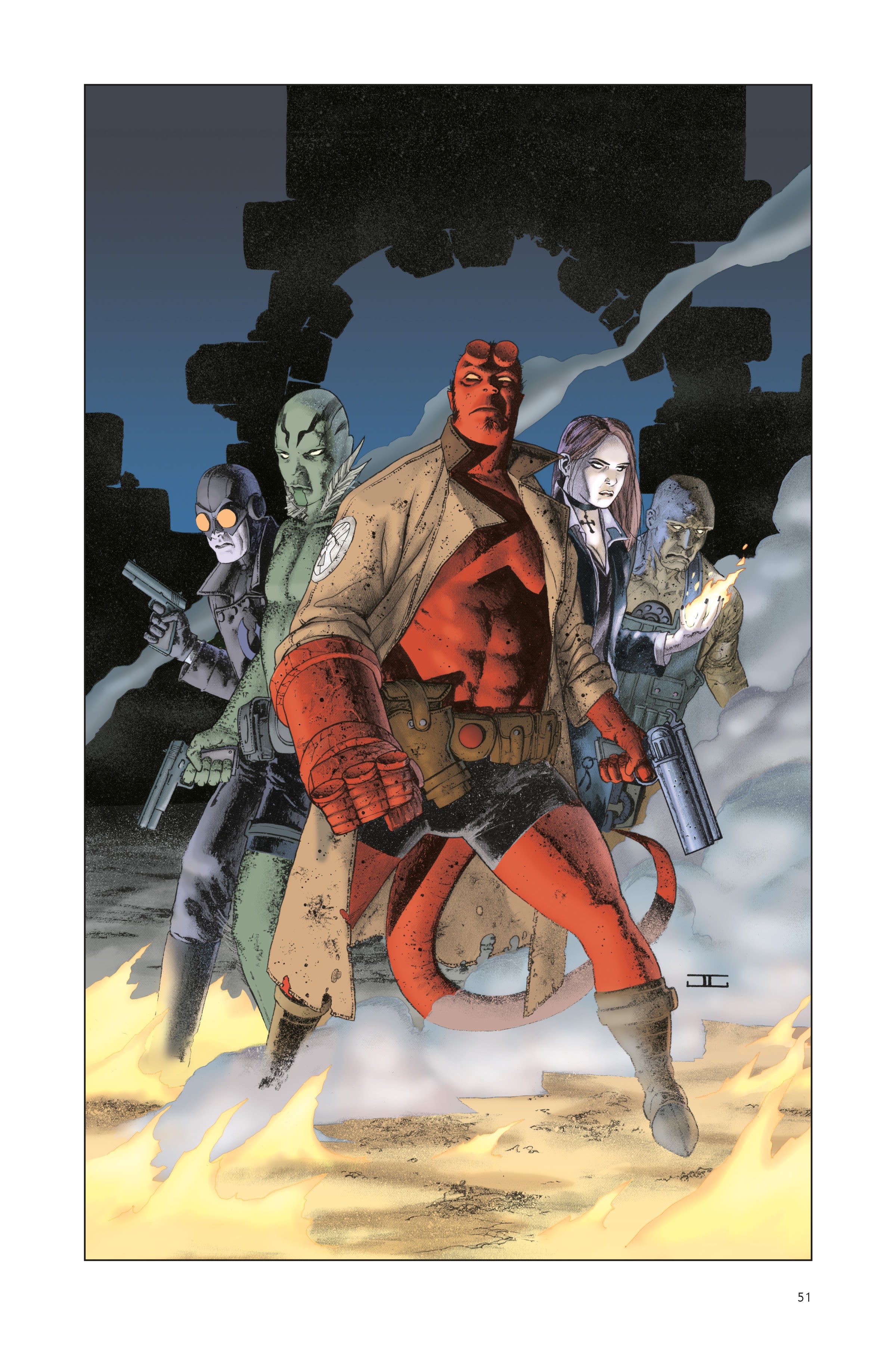 Read online Hellboy: 25 Years of Covers comic -  Issue # TPB (Part 1) - 53
