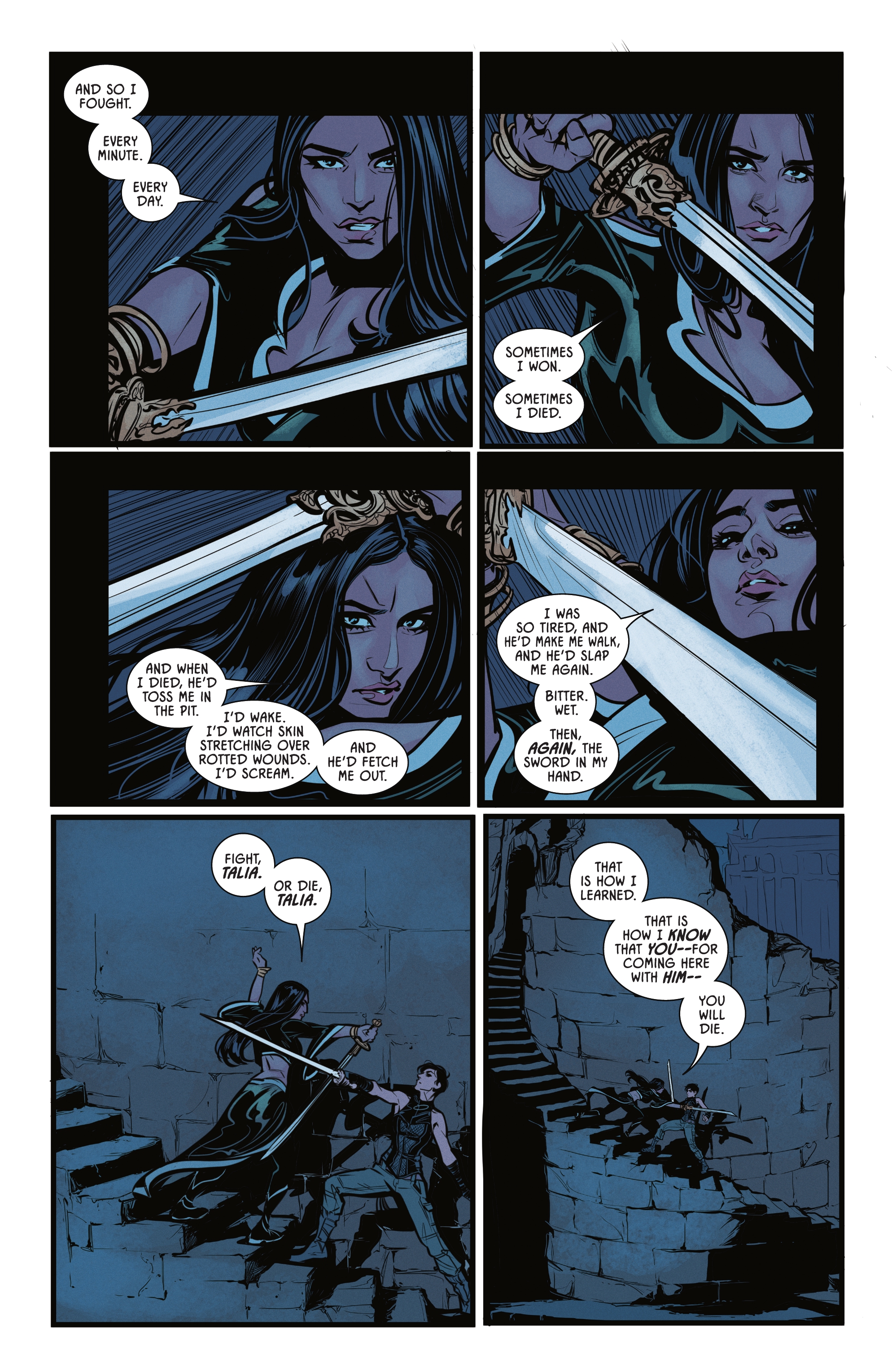 Read online Batman Arkham: Talia al Ghul comic -  Issue # TPB (Part 2) - 185