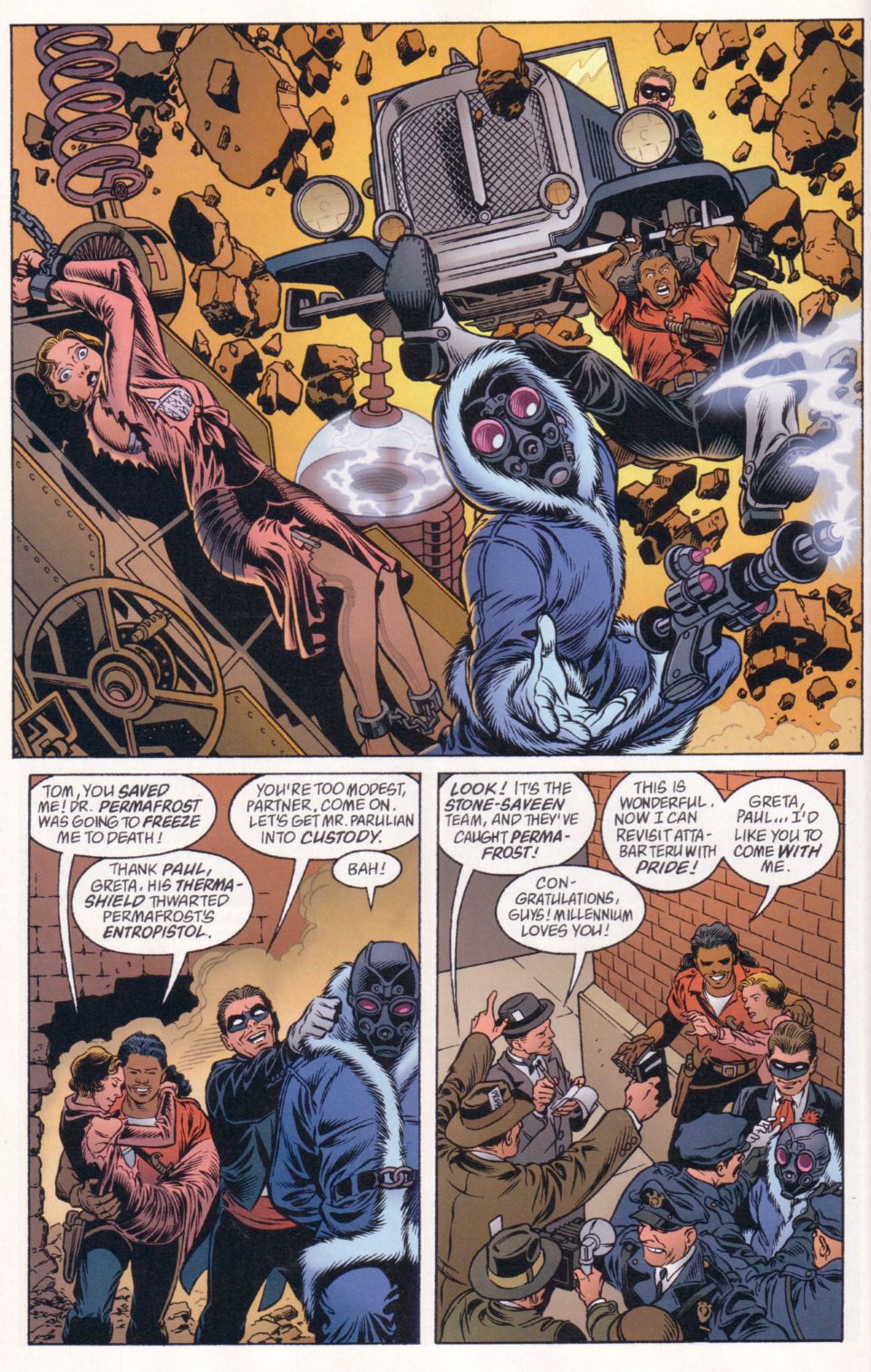 Read online Tom Strong comic -  Issue #20 - 18