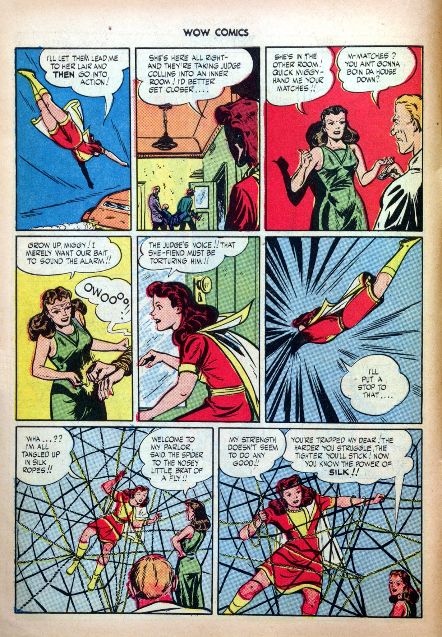 Read online Wow Comics comic -  Issue #37 - 10