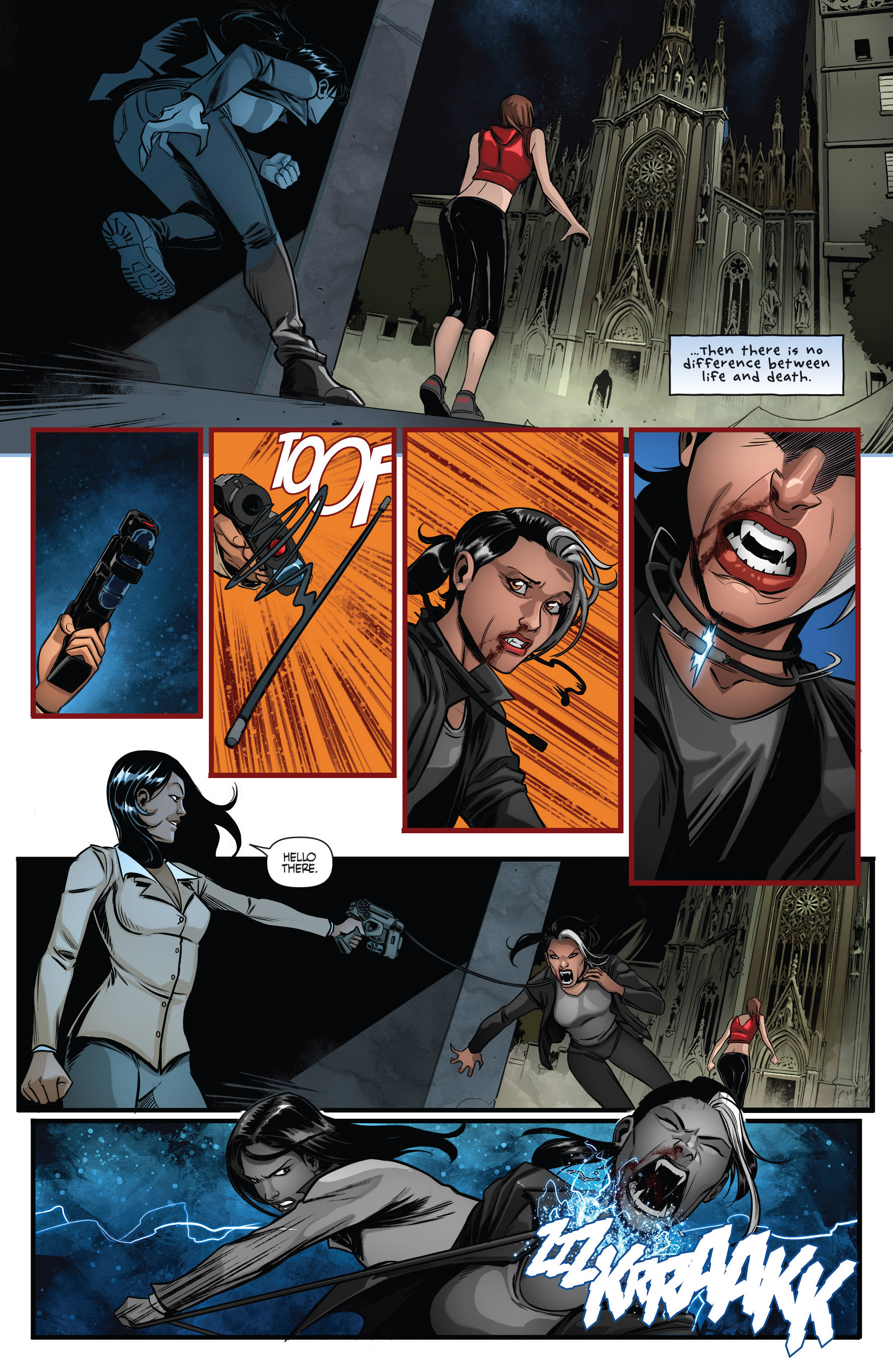 Read online Grimm Fairy Tales presents Van Helsing vs. Dracula comic -  Issue #3 - 16