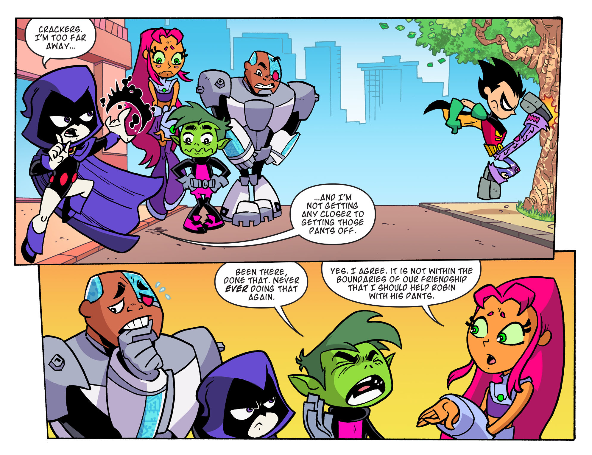 Read online Teen Titans Go! (2013) comic -  Issue #29 - 18