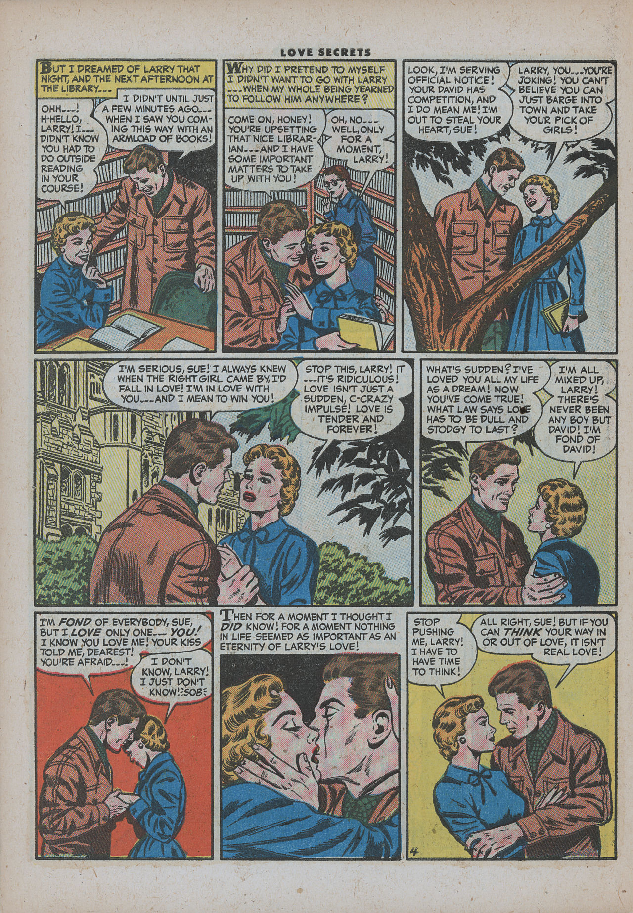 Read online Love Secrets (1953) comic -  Issue #56 - 30