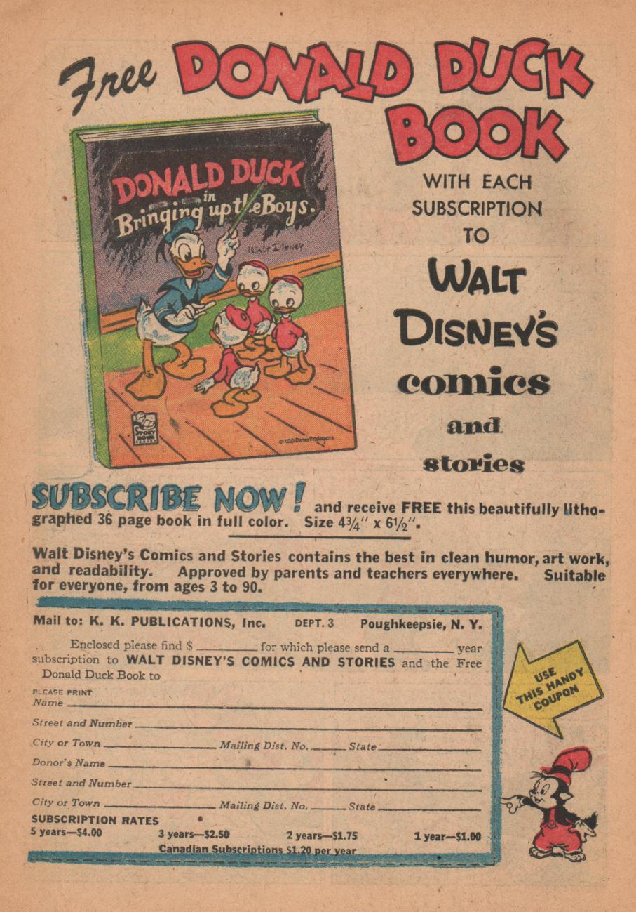 Read online Walt Disney's Comics and Stories comic -  Issue #234 - 34