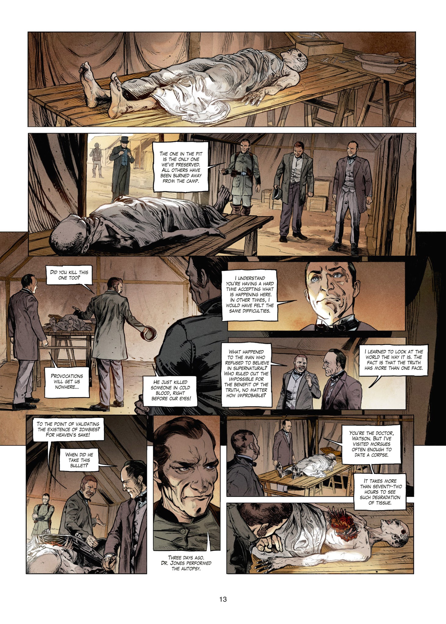 Read online Sherlock Holmes Society comic -  Issue #1 - 13