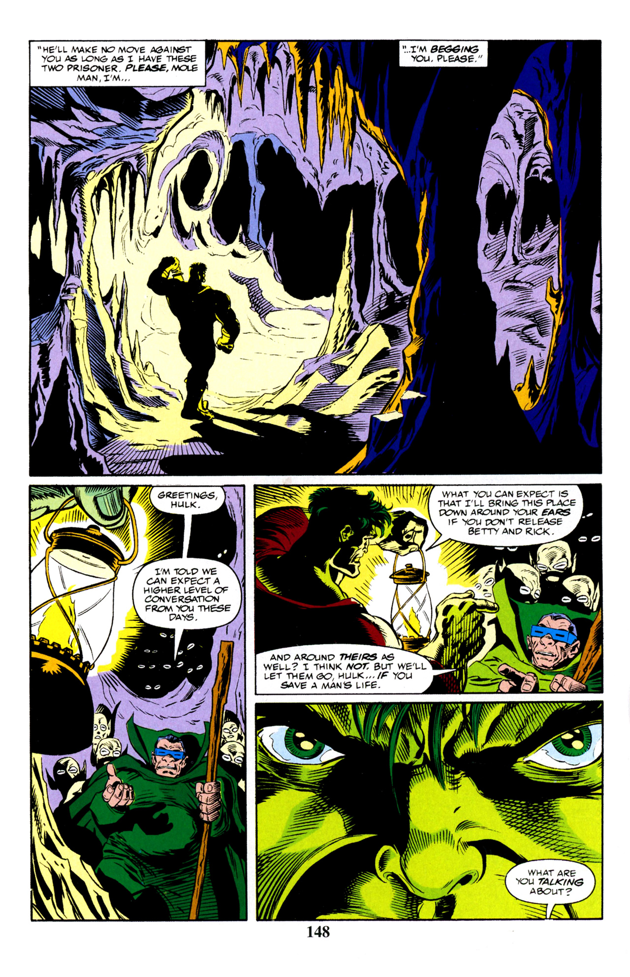 Read online Hulk Visionaries: Peter David comic -  Issue # TPB 7 - 147
