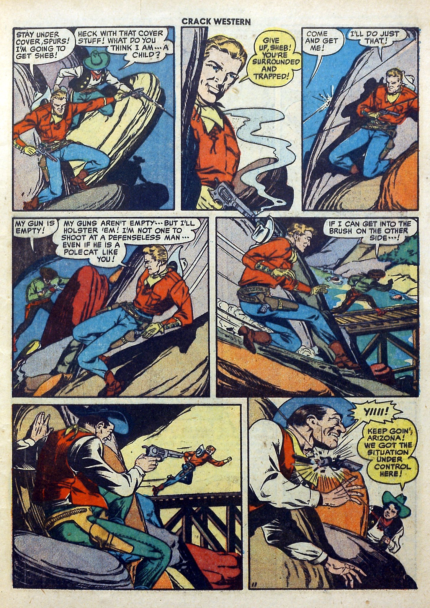 Read online Crack Western comic -  Issue #71 - 13