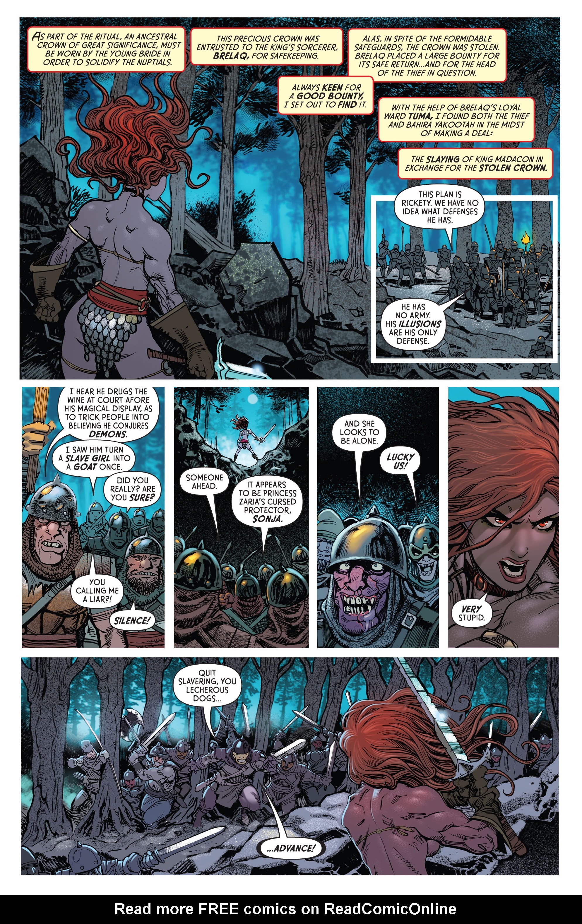 Read online The Invincible Red Sonja comic -  Issue #5 - 8