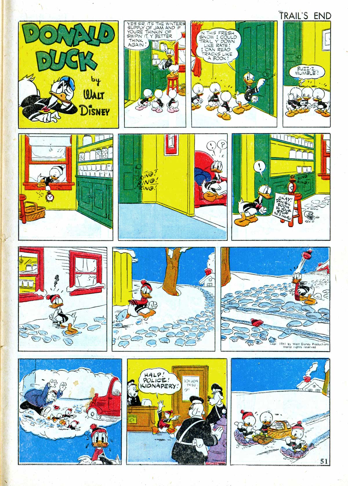 Read online Walt Disney's Comics and Stories comic -  Issue #29 - 53