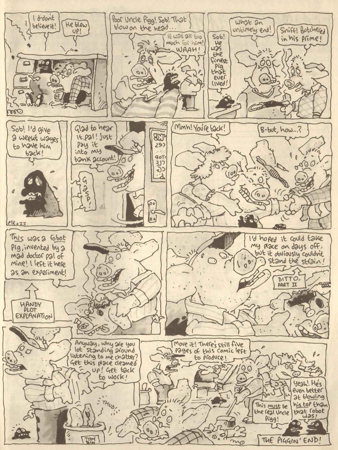 Read online Oink! comic -  Issue #36 - 27