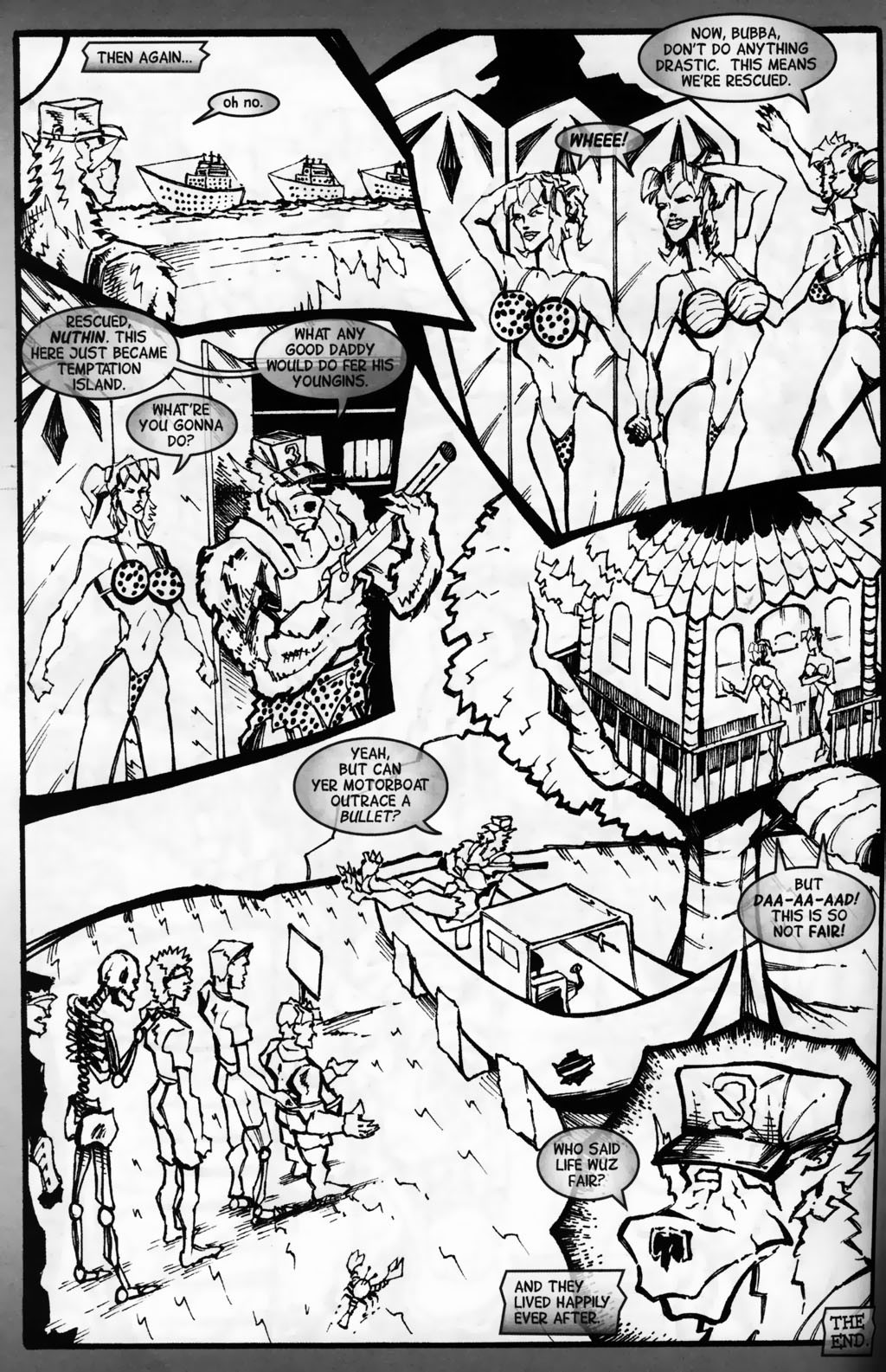 Read online Bubba the Redneck Werewolf comic -  Issue #5 - 34
