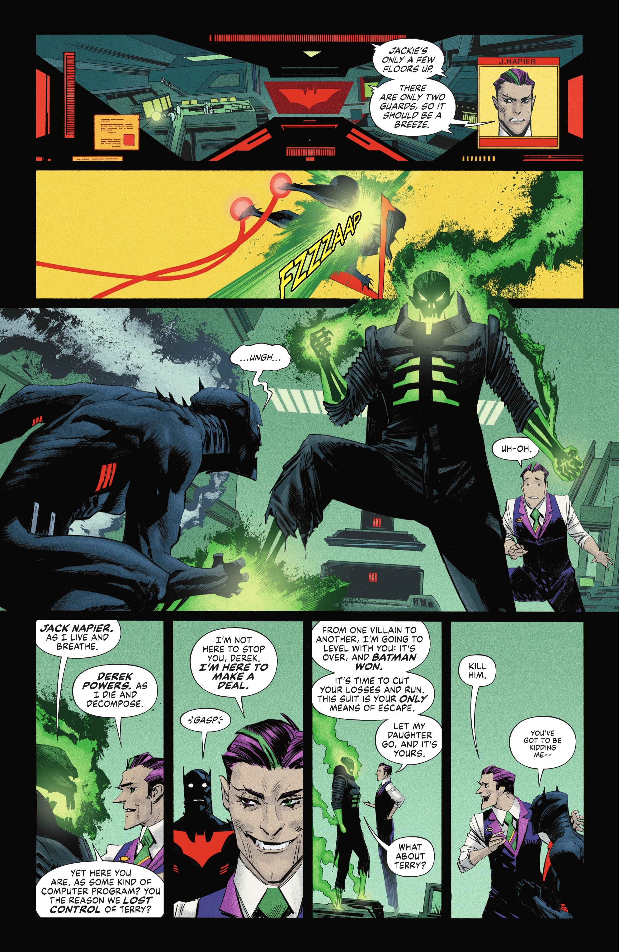 Read online Batman: Beyond the White Knight comic -  Issue #8 - 18