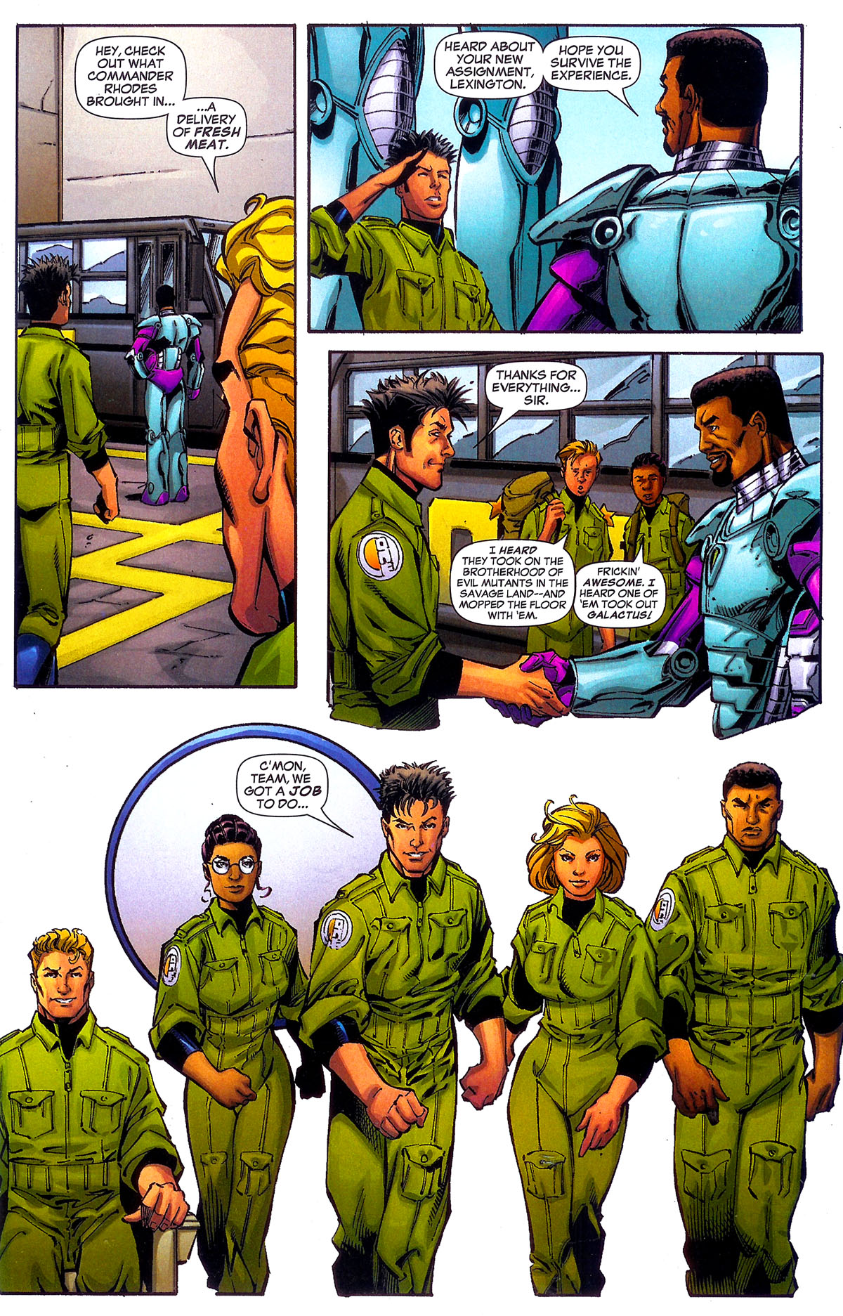 Read online Sentinel Squad O*N*E comic -  Issue #5 - 22