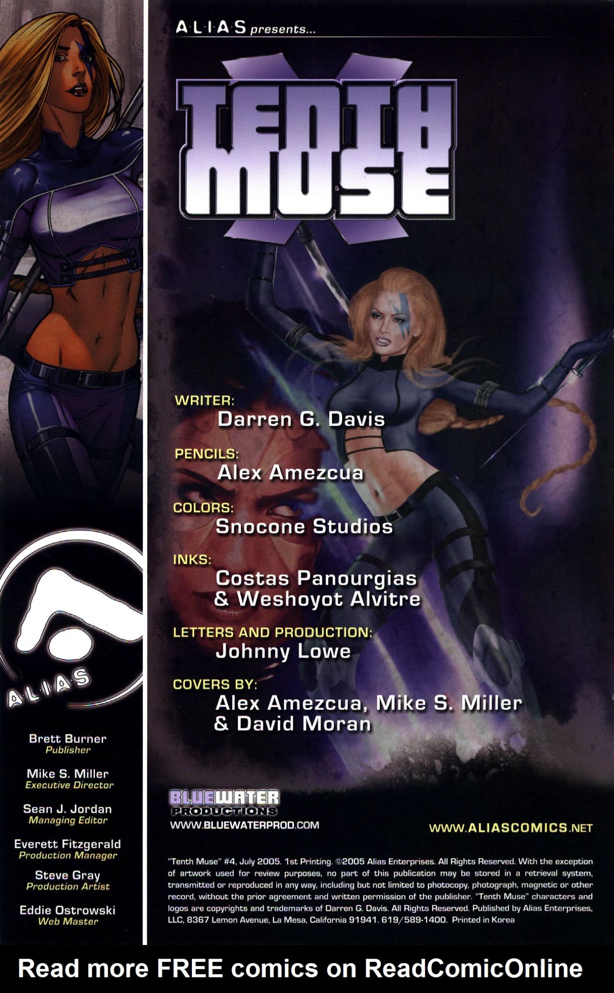 Read online 10th Muse (2005) comic -  Issue #4 - 4
