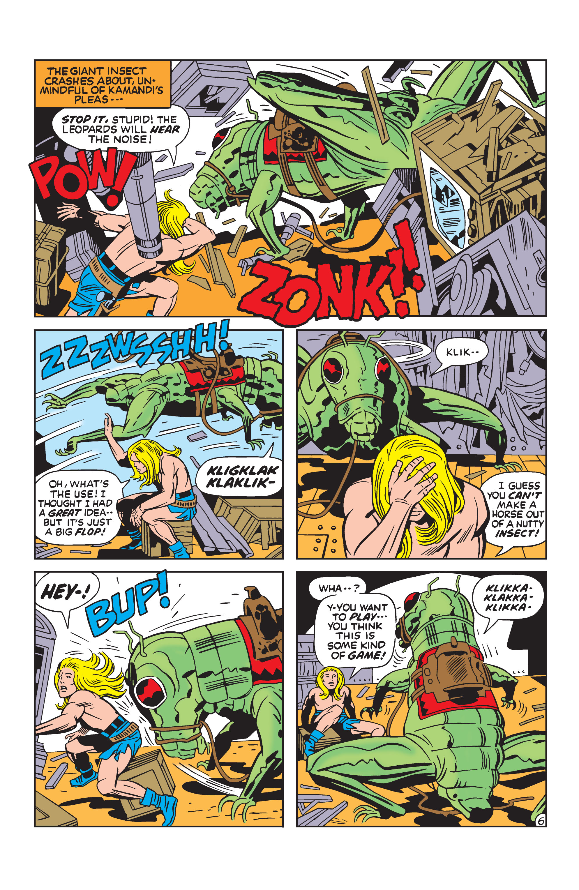 Read online Kamandi, The Last Boy On Earth comic -  Issue #12 - 7