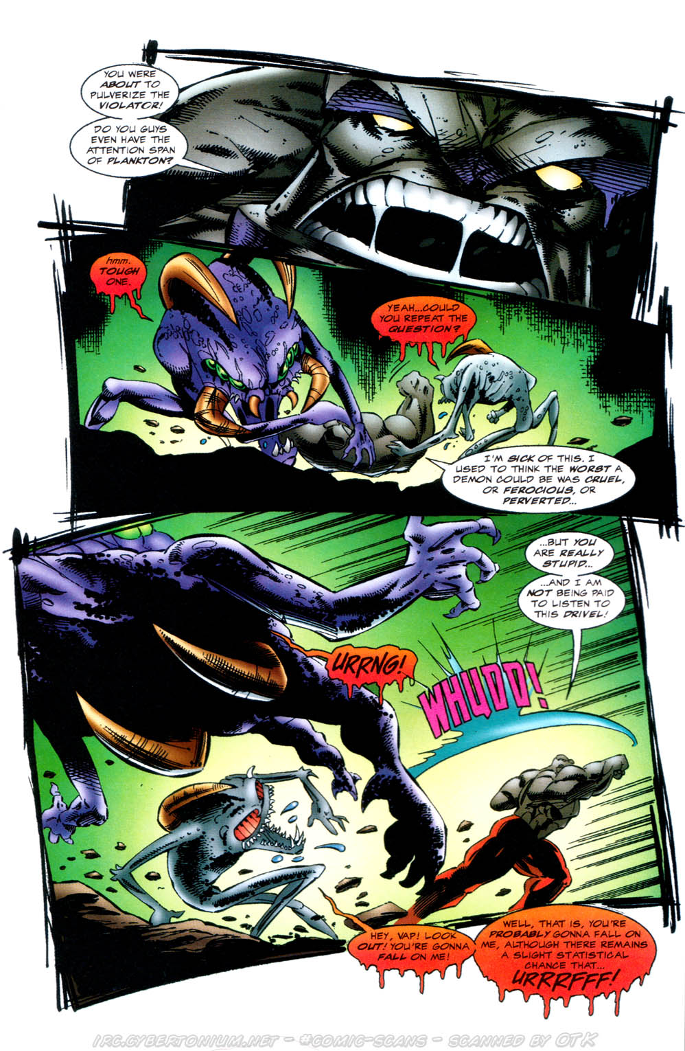 Read online Violator vs. Badrock comic -  Issue #3 - 19