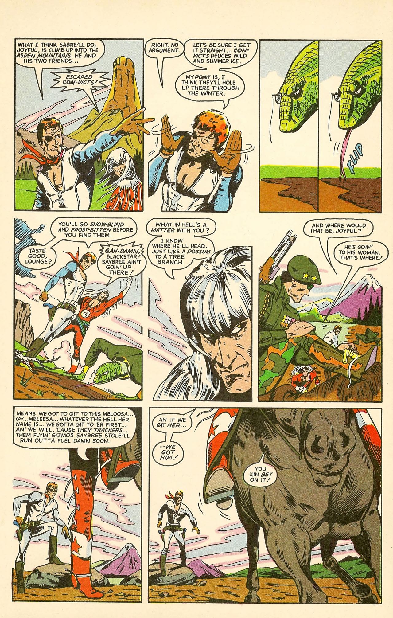 Read online Sabre comic -  Issue #5 - 4