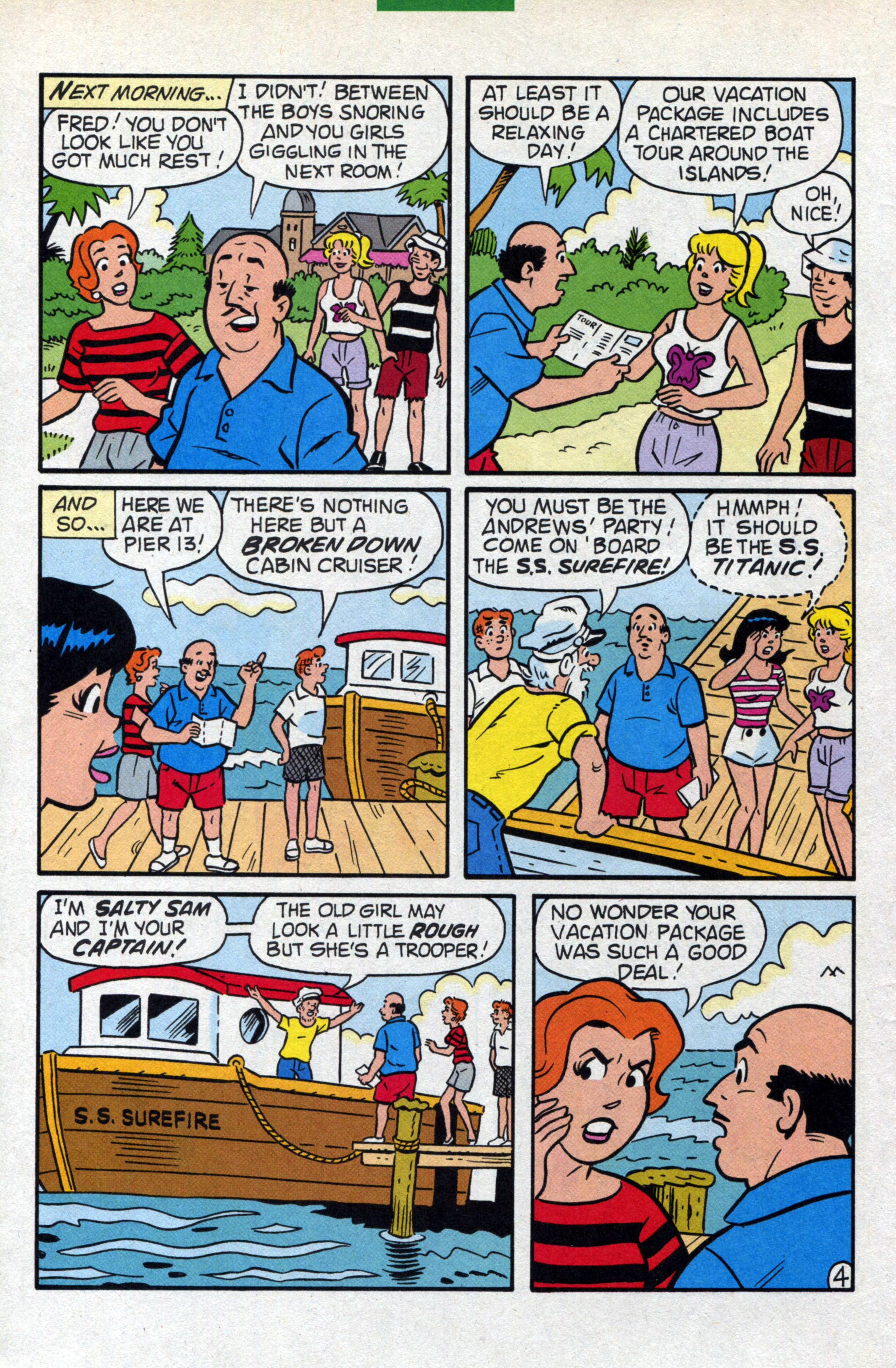 Read online Archie's Vacation Special comic -  Issue #8 - 6