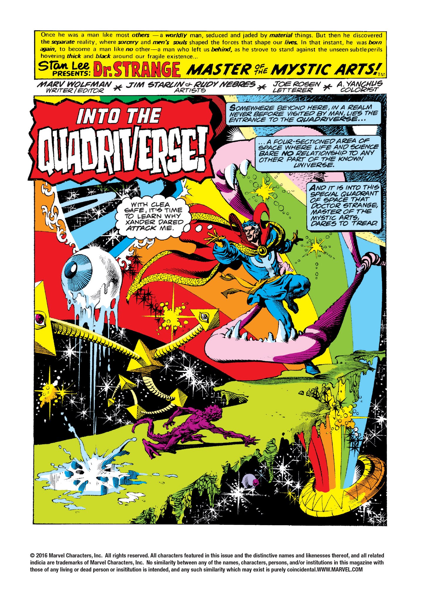 Read online Marvel Masterworks: Doctor Strange comic -  Issue # TPB 7 (Part 1) - 8