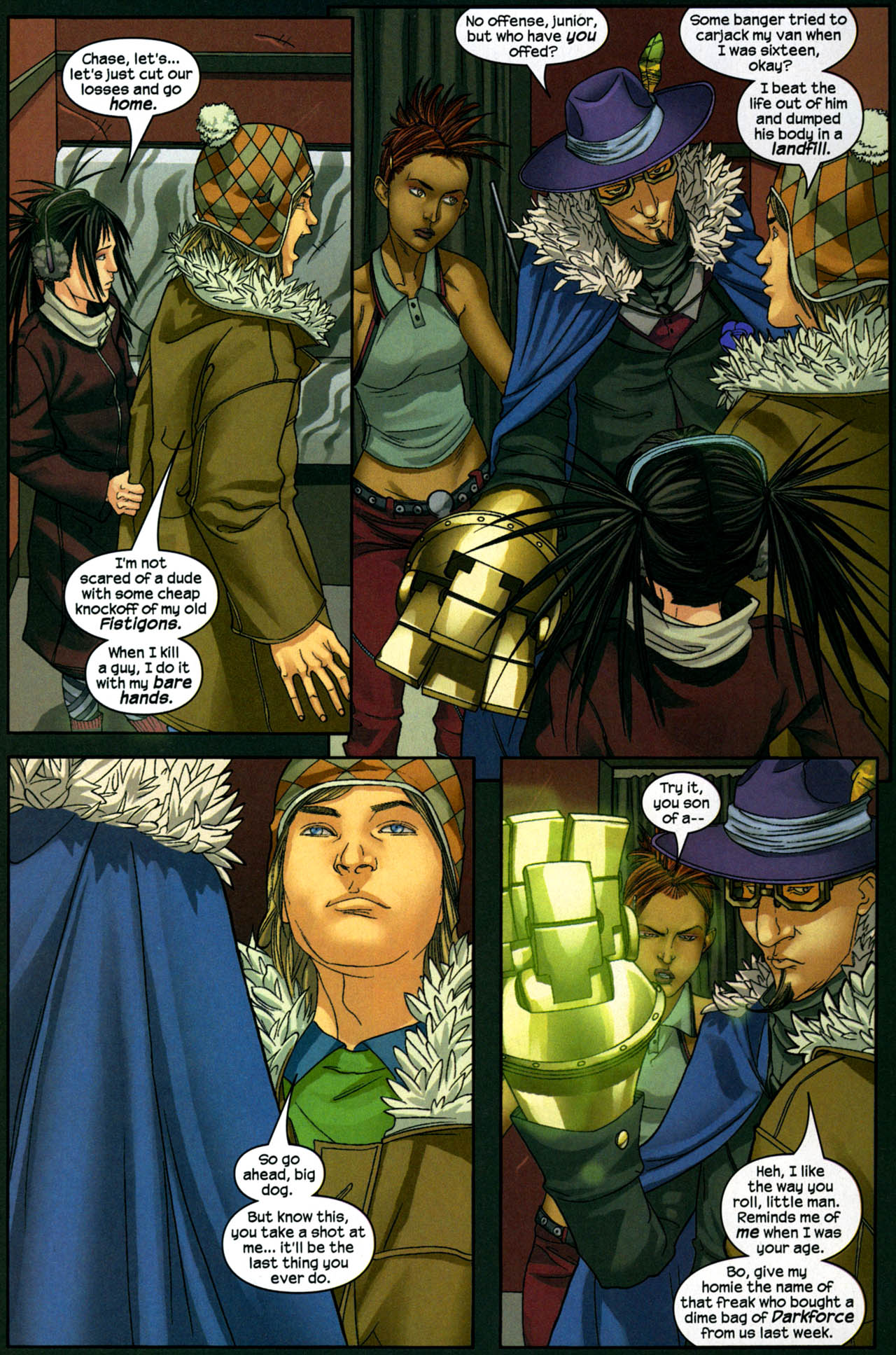 Read online Runaways (2005) comic -  Issue #11 - 13