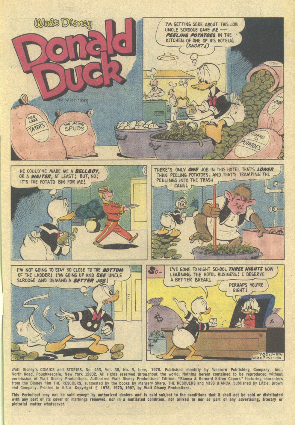 Read online Walt Disney's Comics and Stories comic -  Issue #453 - 3