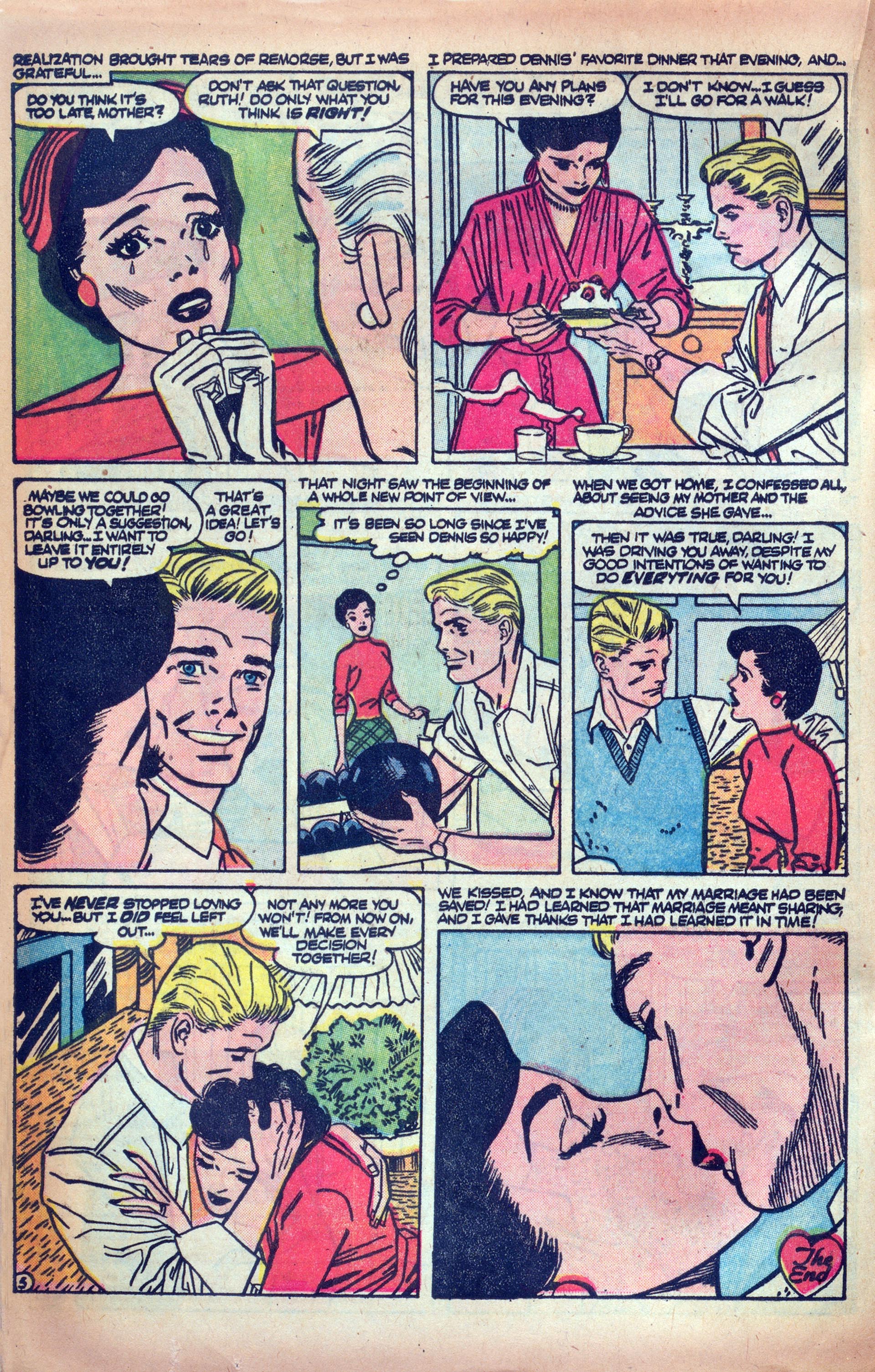 Read online Love Romances comic -  Issue #63 - 20