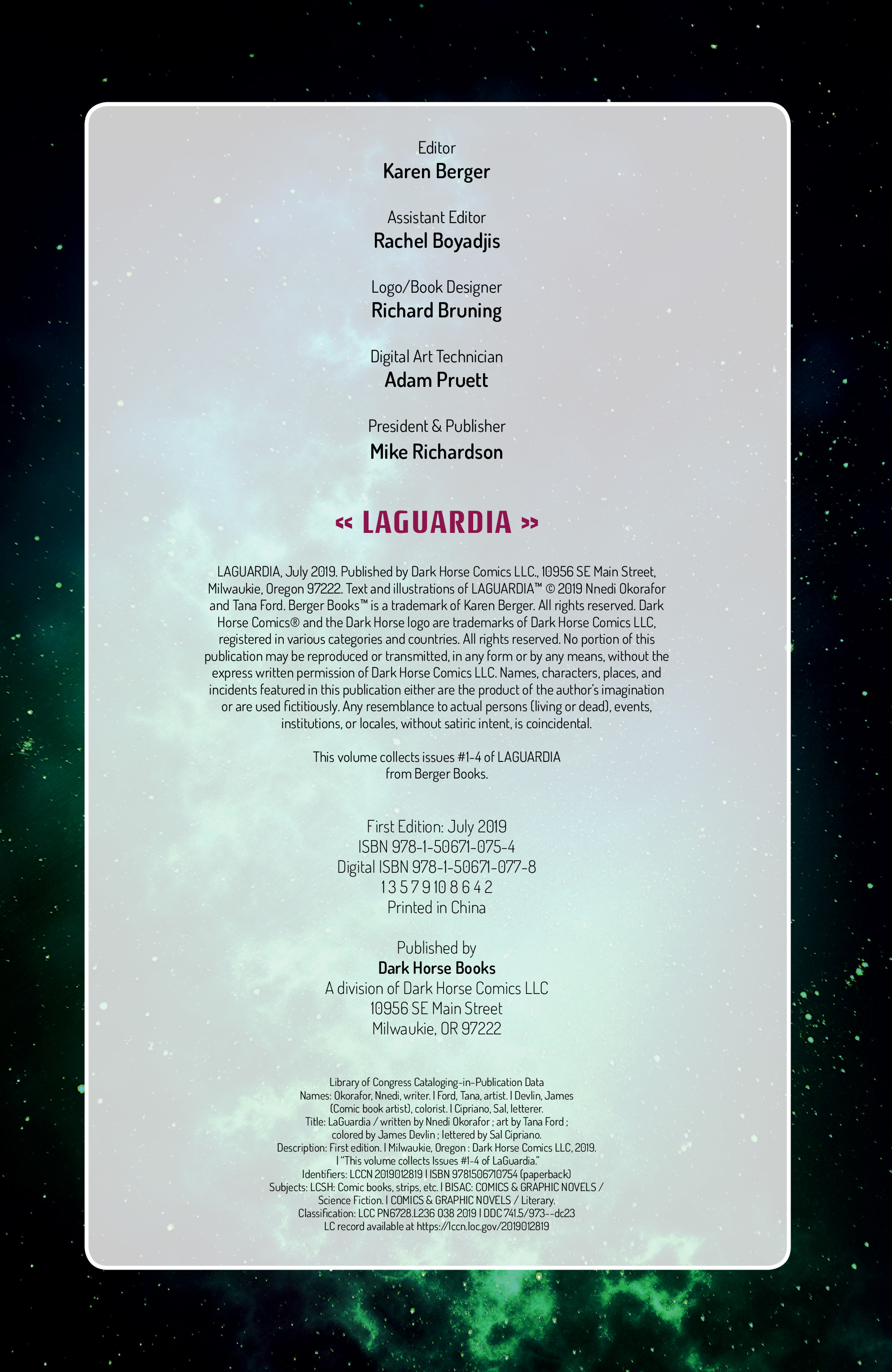 Read online LaGuardia comic -  Issue # _TPB - 4