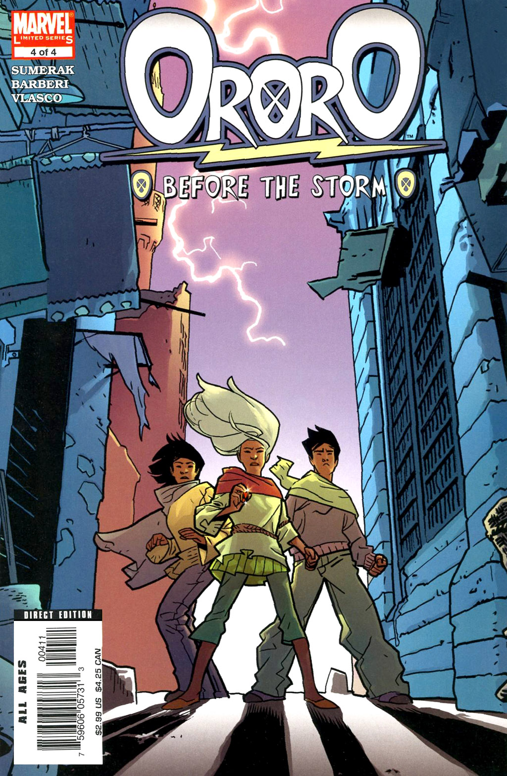 Read online Ororo: Before the Storm comic -  Issue #4 - 1