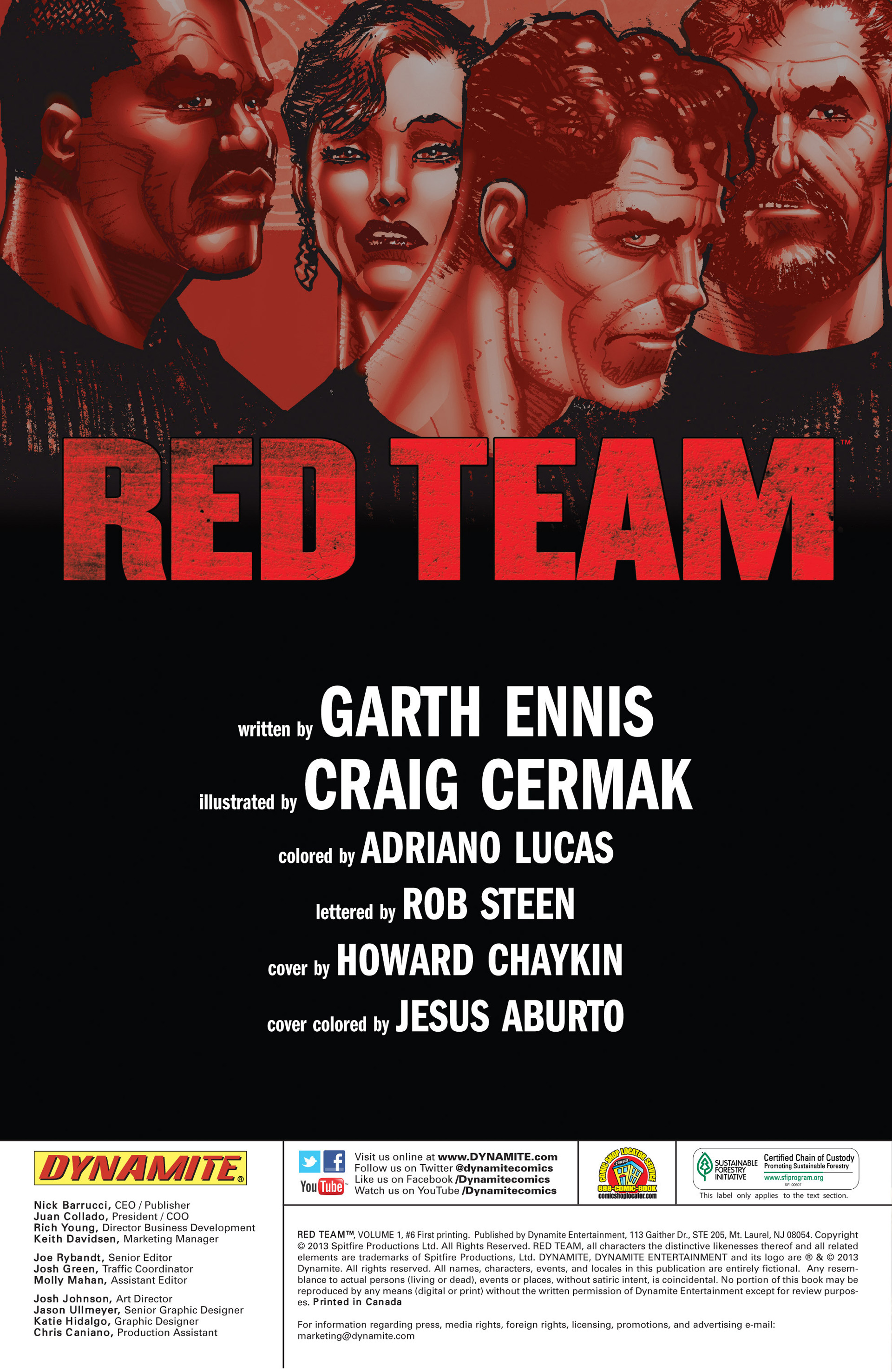 Read online Red Team comic -  Issue #6 - 3
