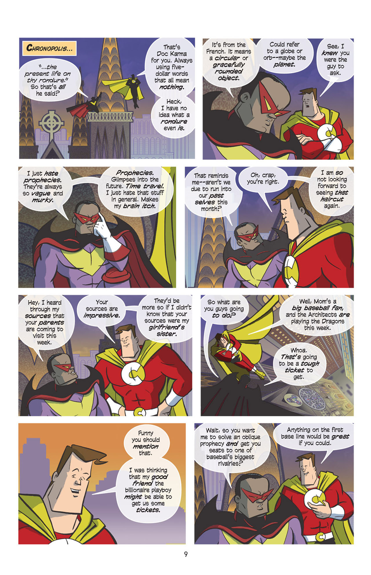 Read online Love and Capes comic -  Issue #5 - 10