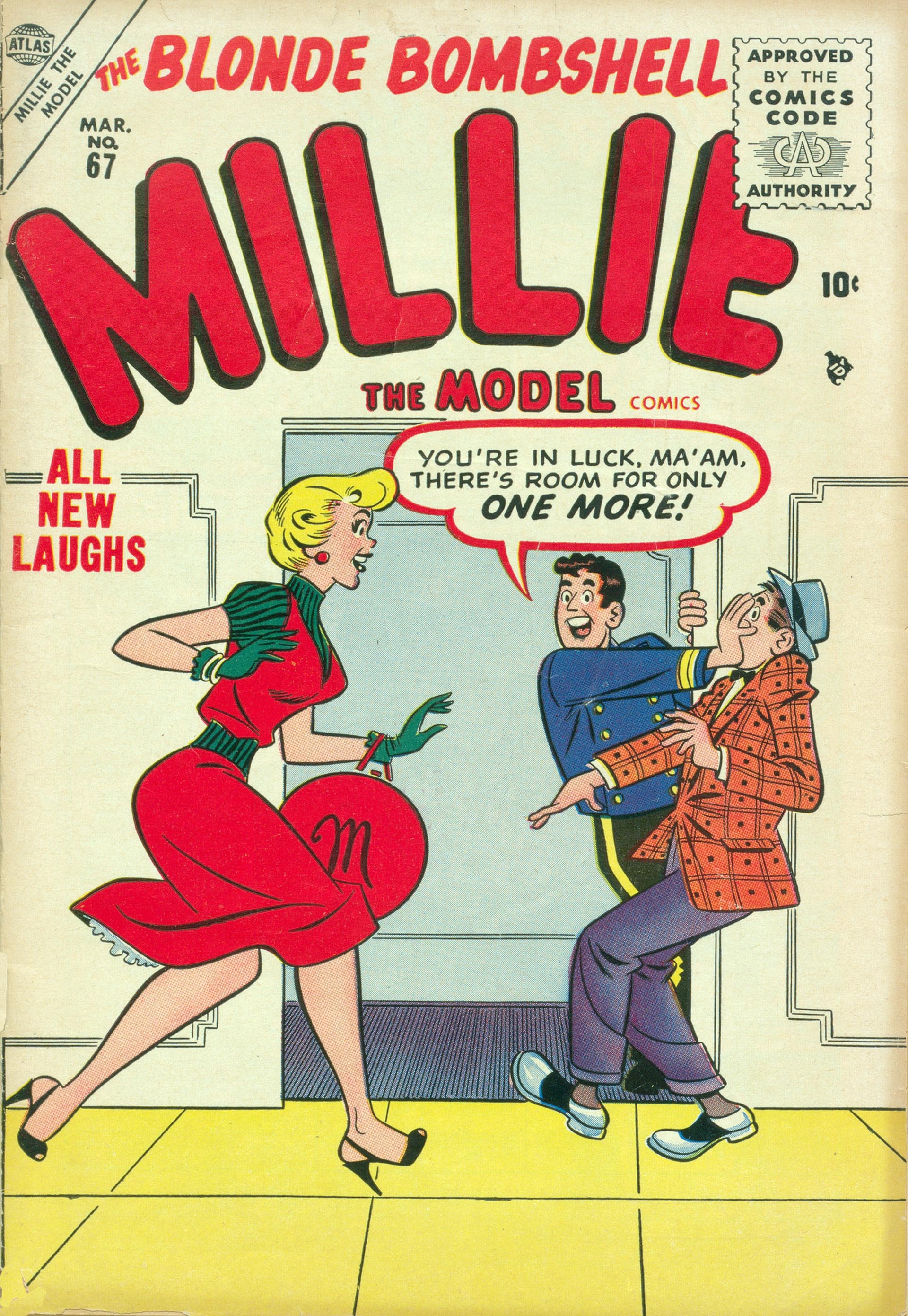 Read online Millie the Model comic -  Issue #67 - 1