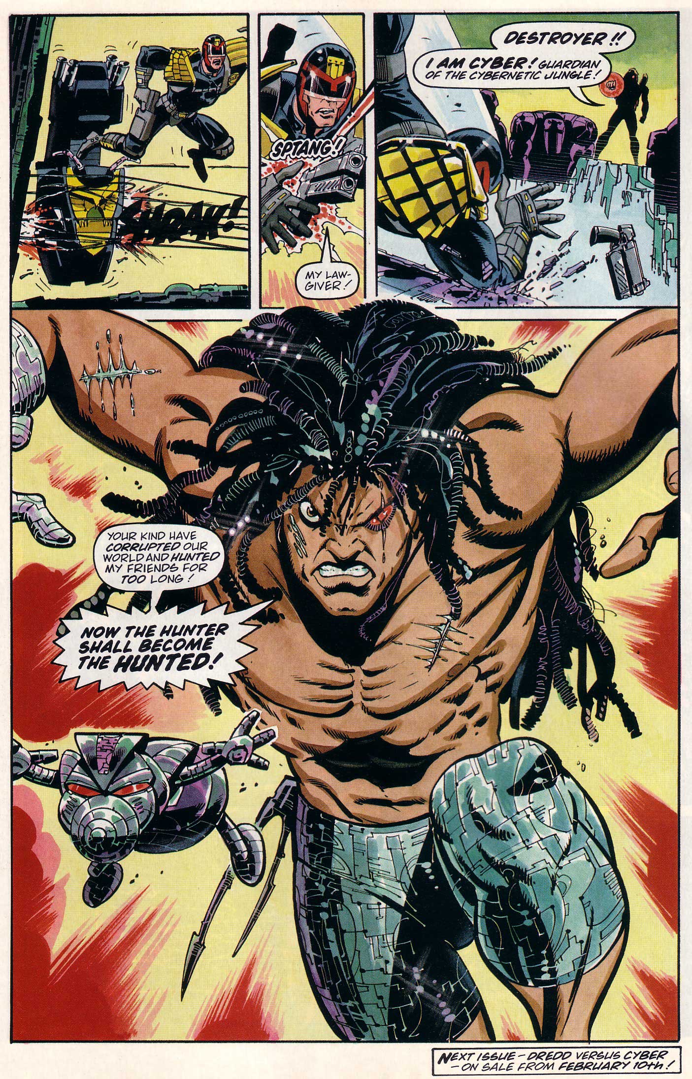 Read online Judge Dredd Lawman of the Future comic -  Issue #15 - 21