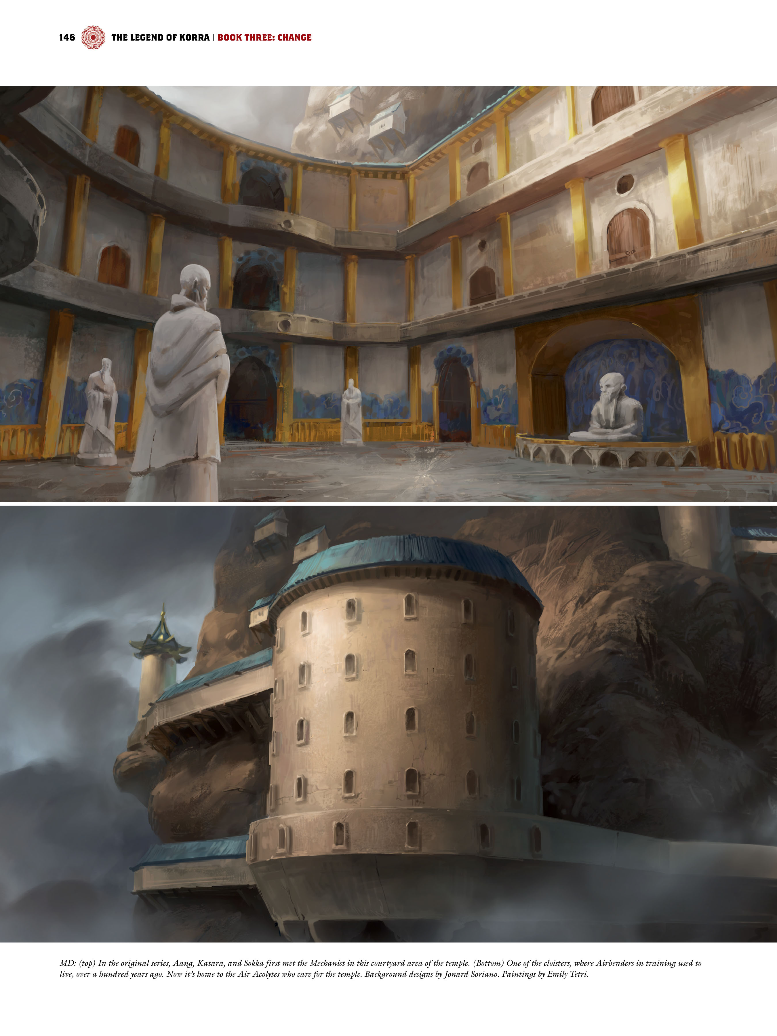 Read online The Legend of Korra: The Art of the Animated Series comic -  Issue # TPB 3 - 147