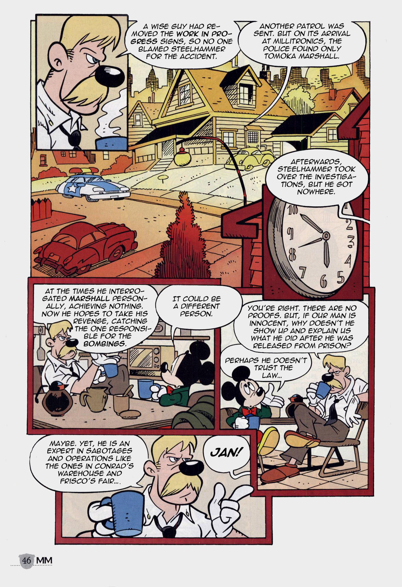 Read online Mickey Mouse Mystery Magazine comic -  Issue #1 - 46