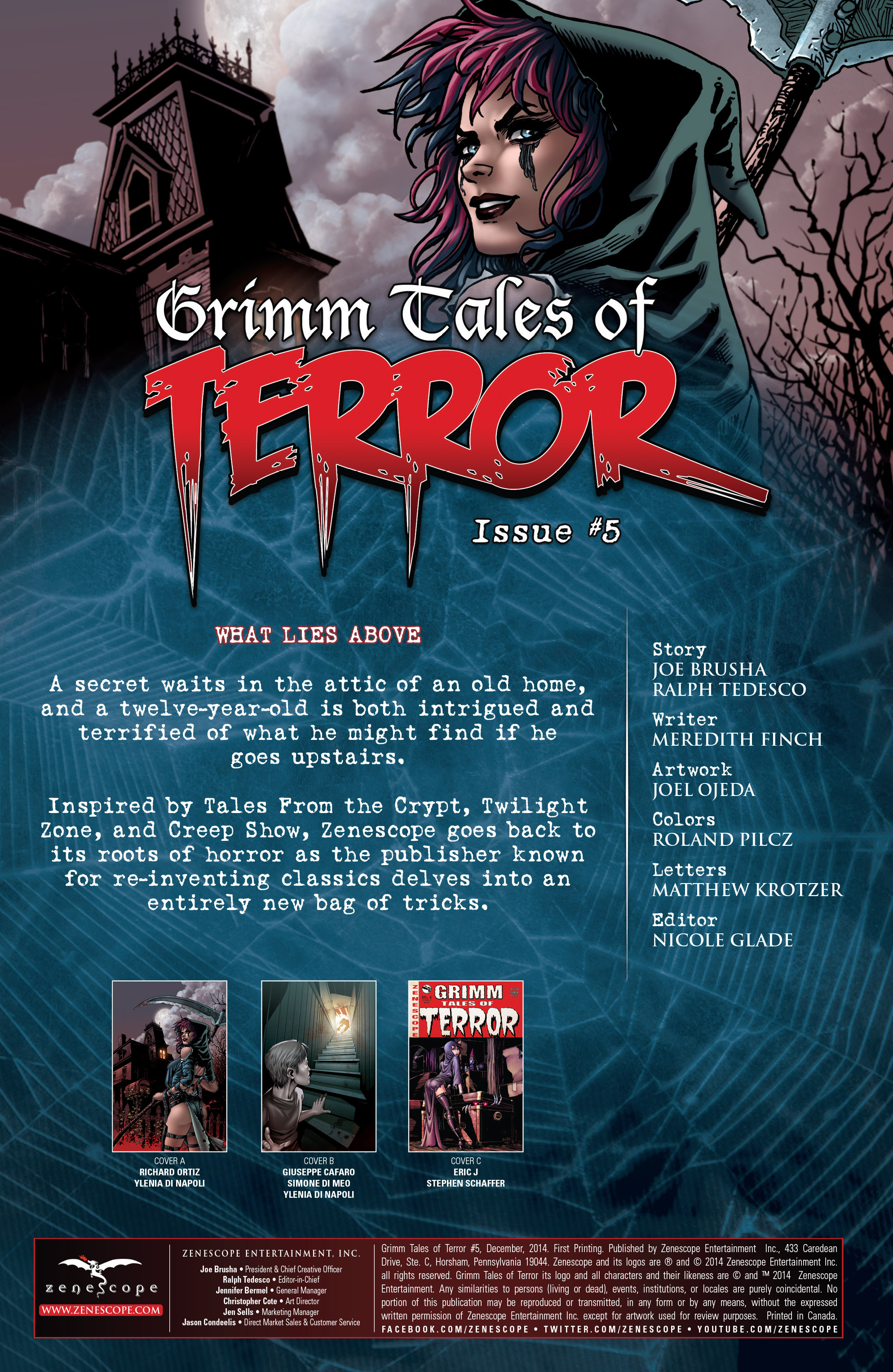 Read online Grimm Tales of Terror (2014) comic -  Issue #5 - 2