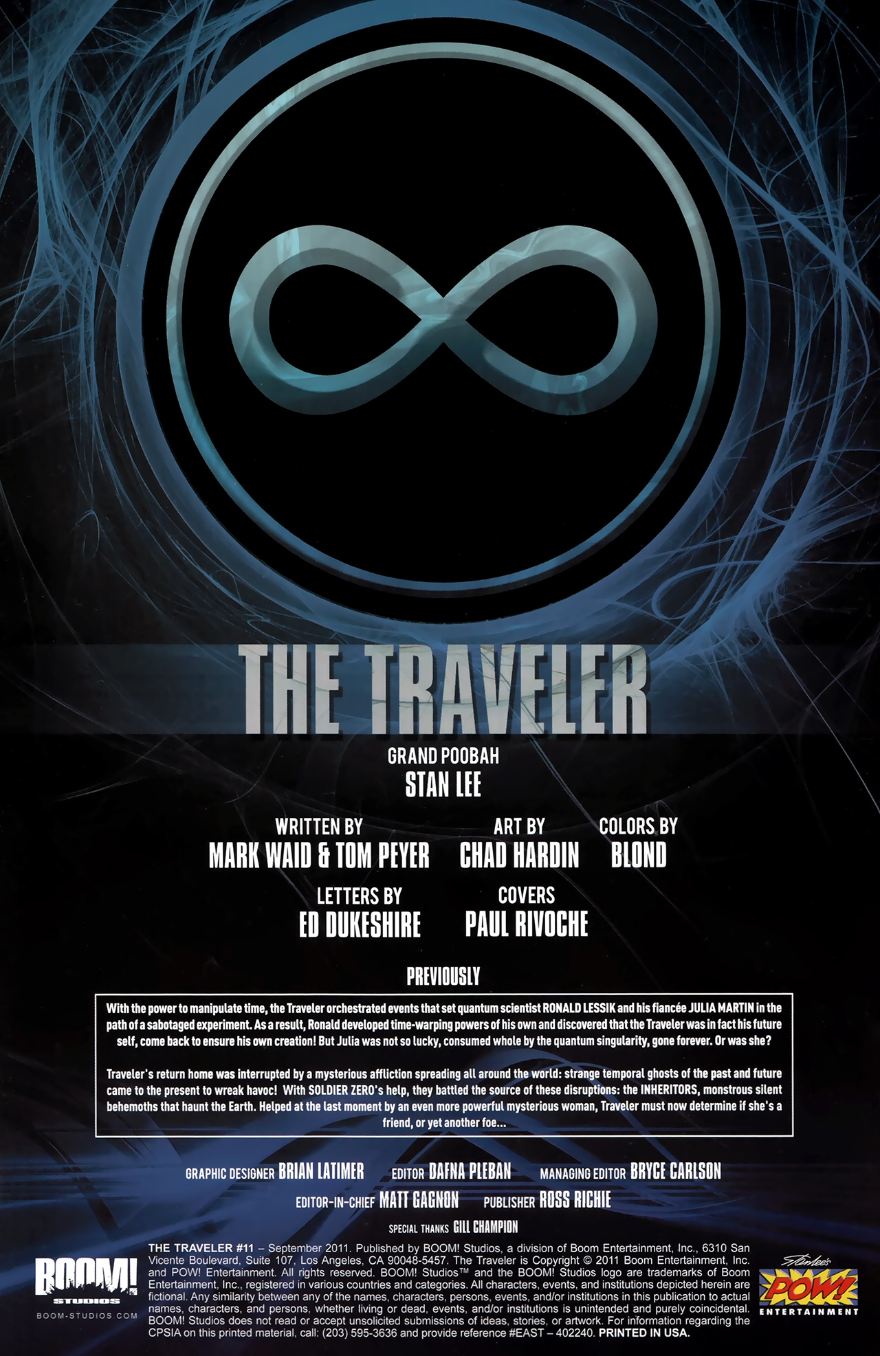 Read online The Traveler comic -  Issue #11 - 2