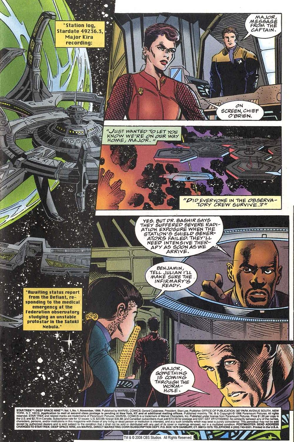 Read online Star Trek: Deep Space Nine (1996) comic -  Issue #1 - 3