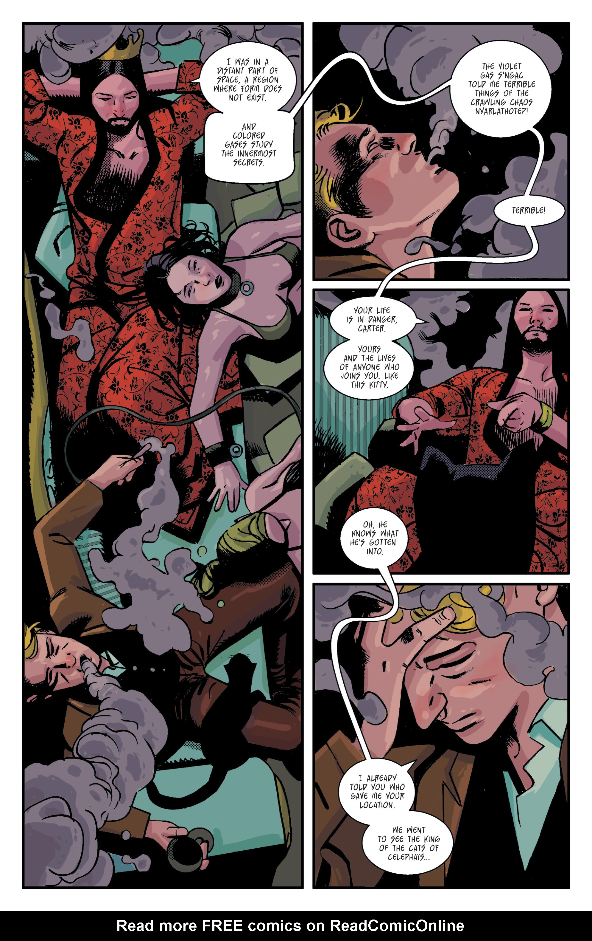 Read online Lovecraft Unknown Kadath comic -  Issue #5 - 10