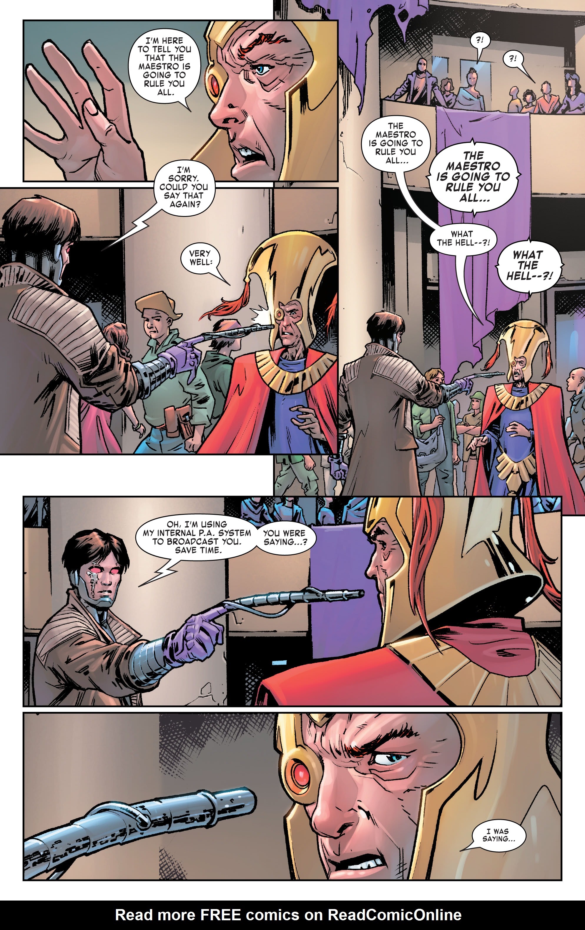 Read online Maestro: War And Pax comic -  Issue #1 - 16