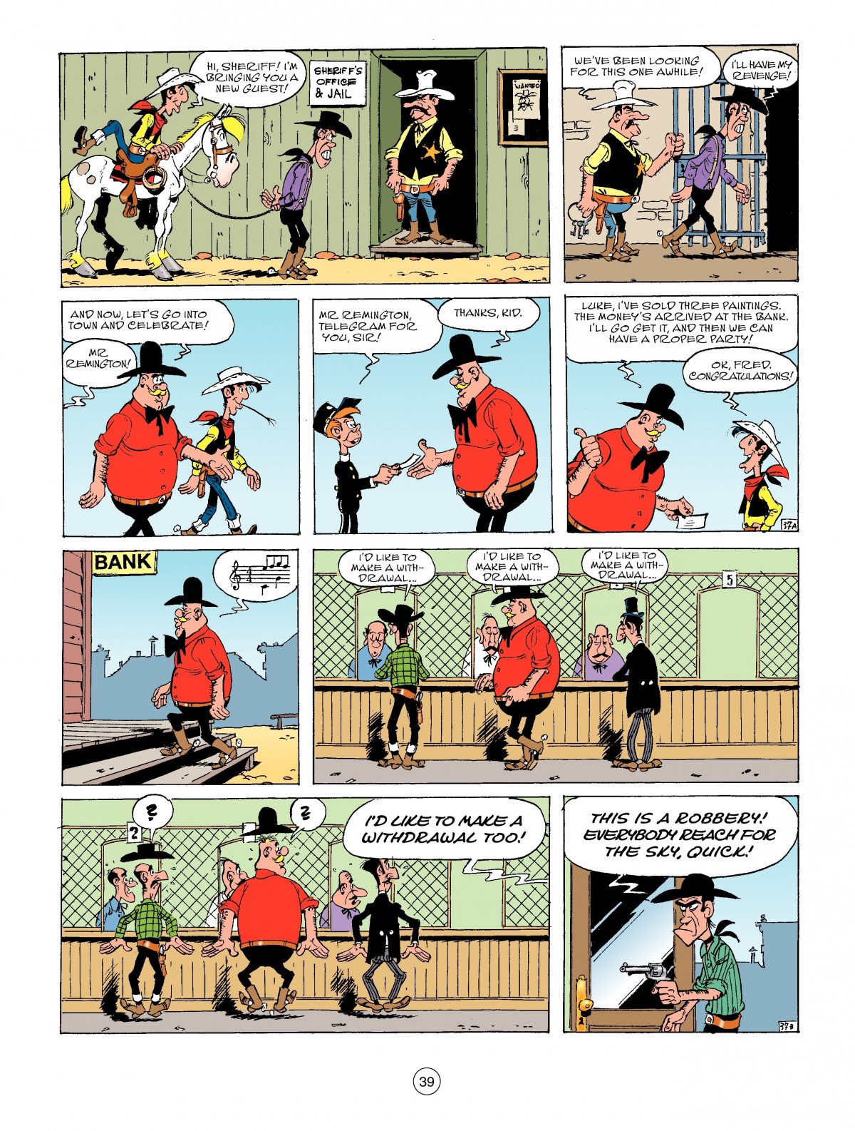 Read online A Lucky Luke Adventure comic -  Issue #51 - 39