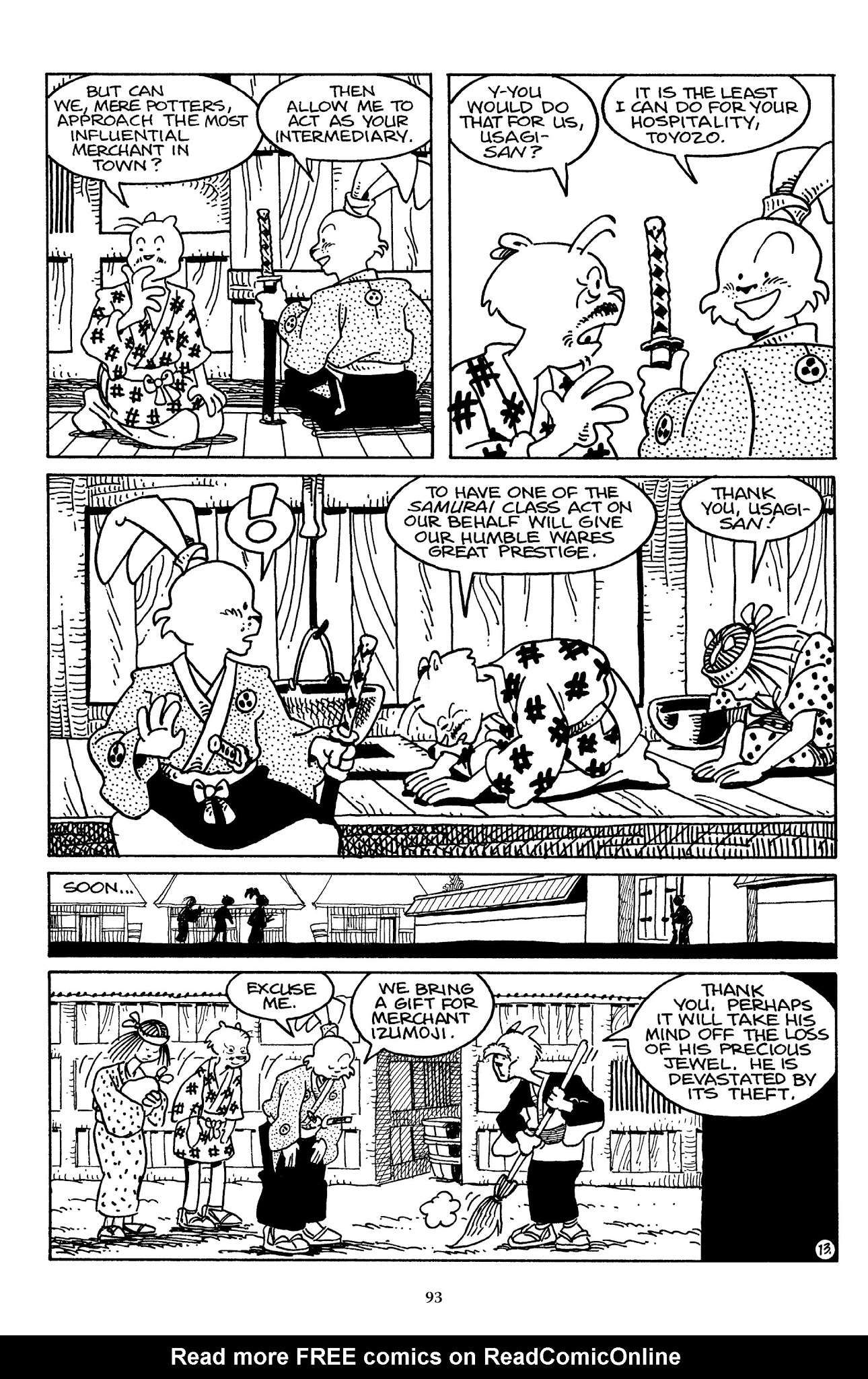 Read online The Usagi Yojimbo Saga comic -  Issue # TPB 3 - 91