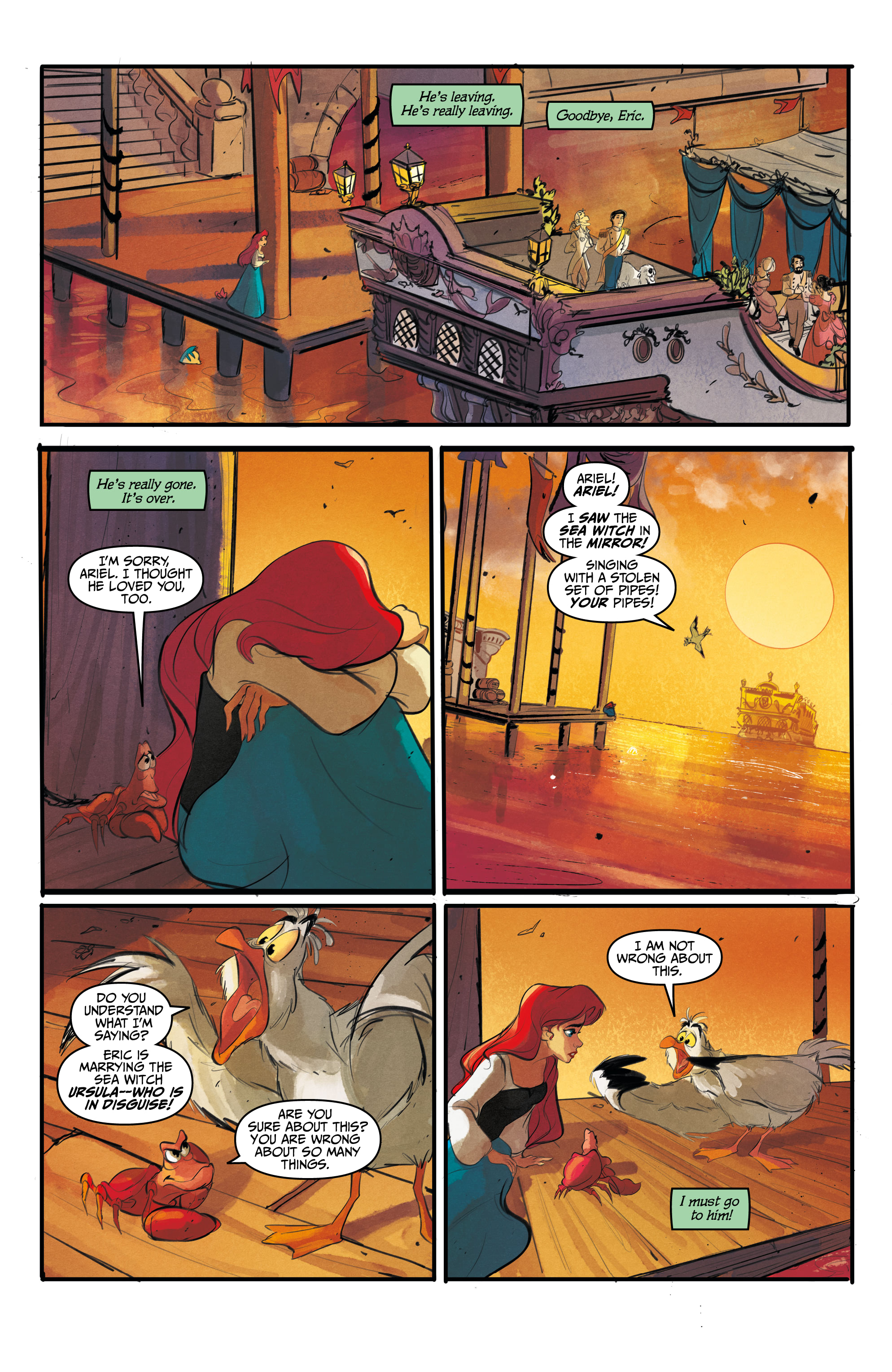 Read online Disney The Little Mermaid comic -  Issue #3 - 15