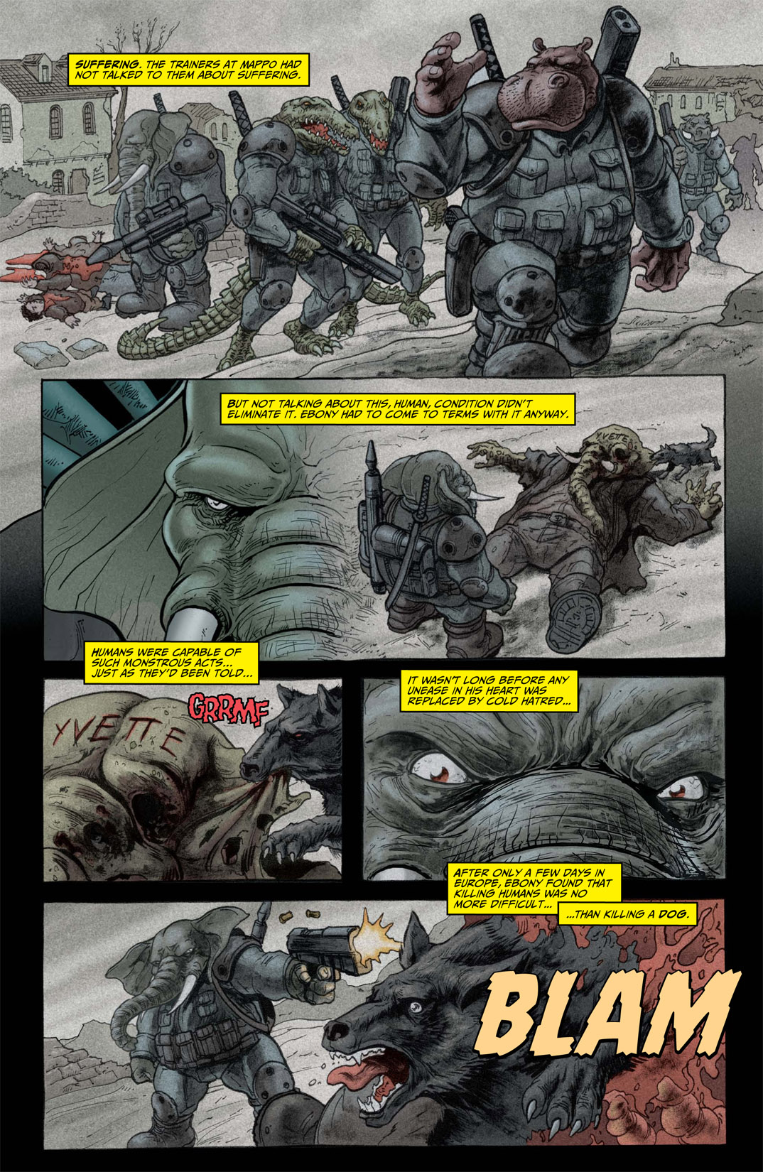 Read online Elephantmen comic -  Issue #28 - 8