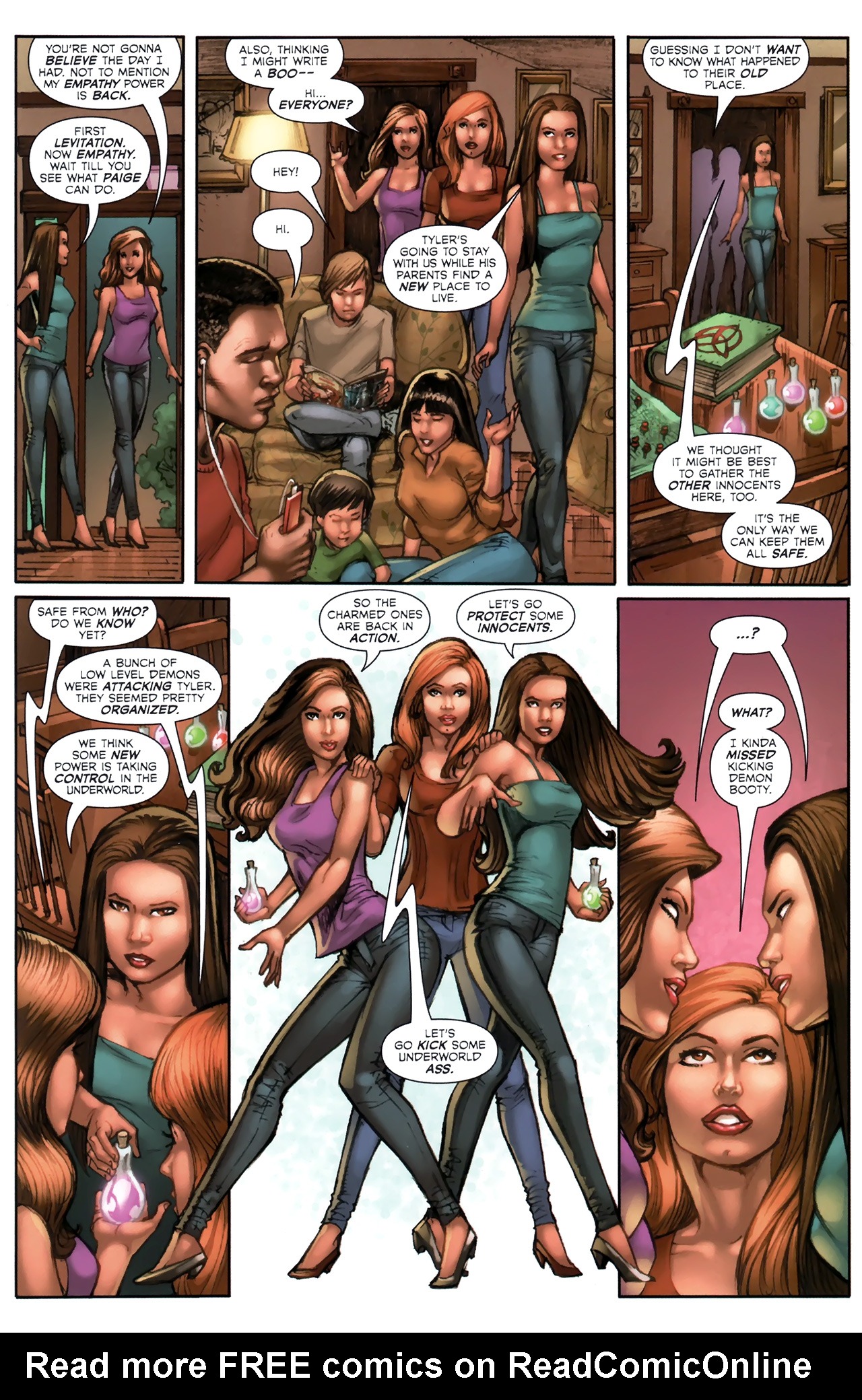 Read online Charmed comic -  Issue #3 - 19