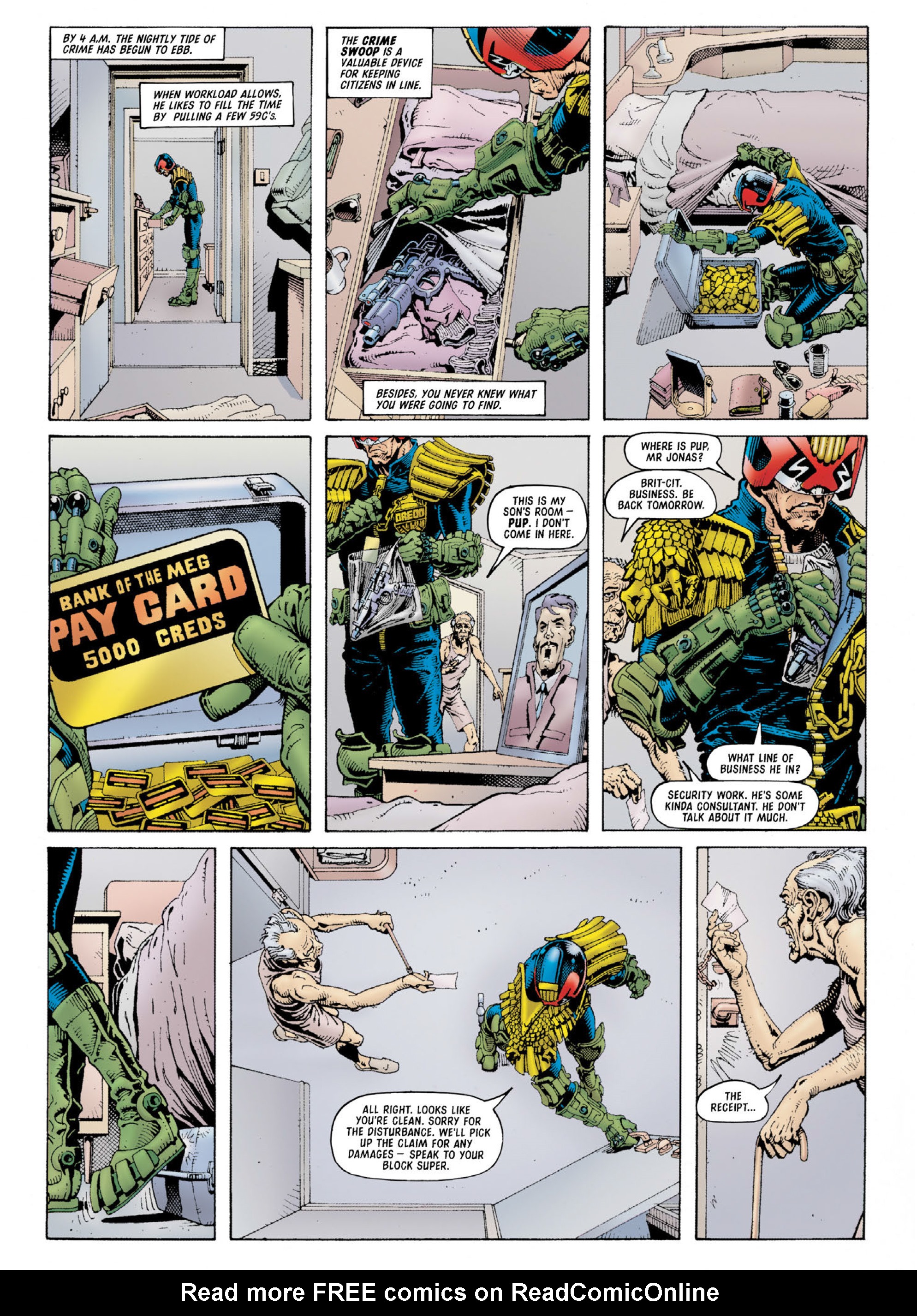 Read online Judge Dredd: The Complete Case Files comic -  Issue # TPB 28 - 19