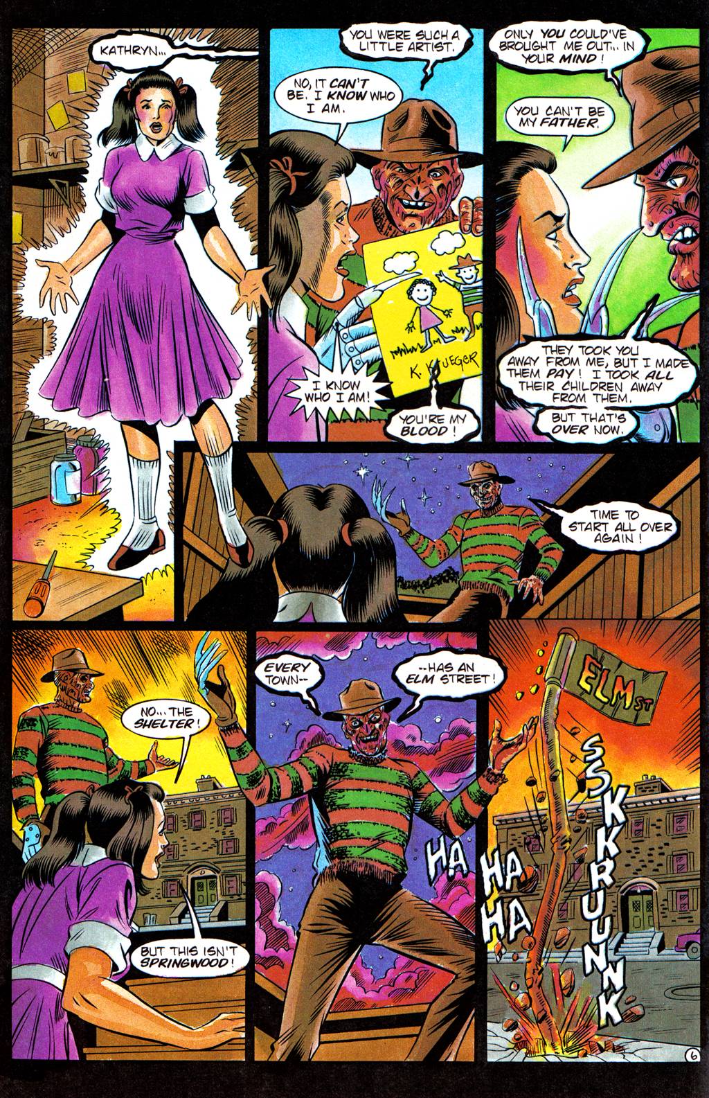Read online Freddy's Dead: The Final Nightmare comic -  Issue #3 - 8