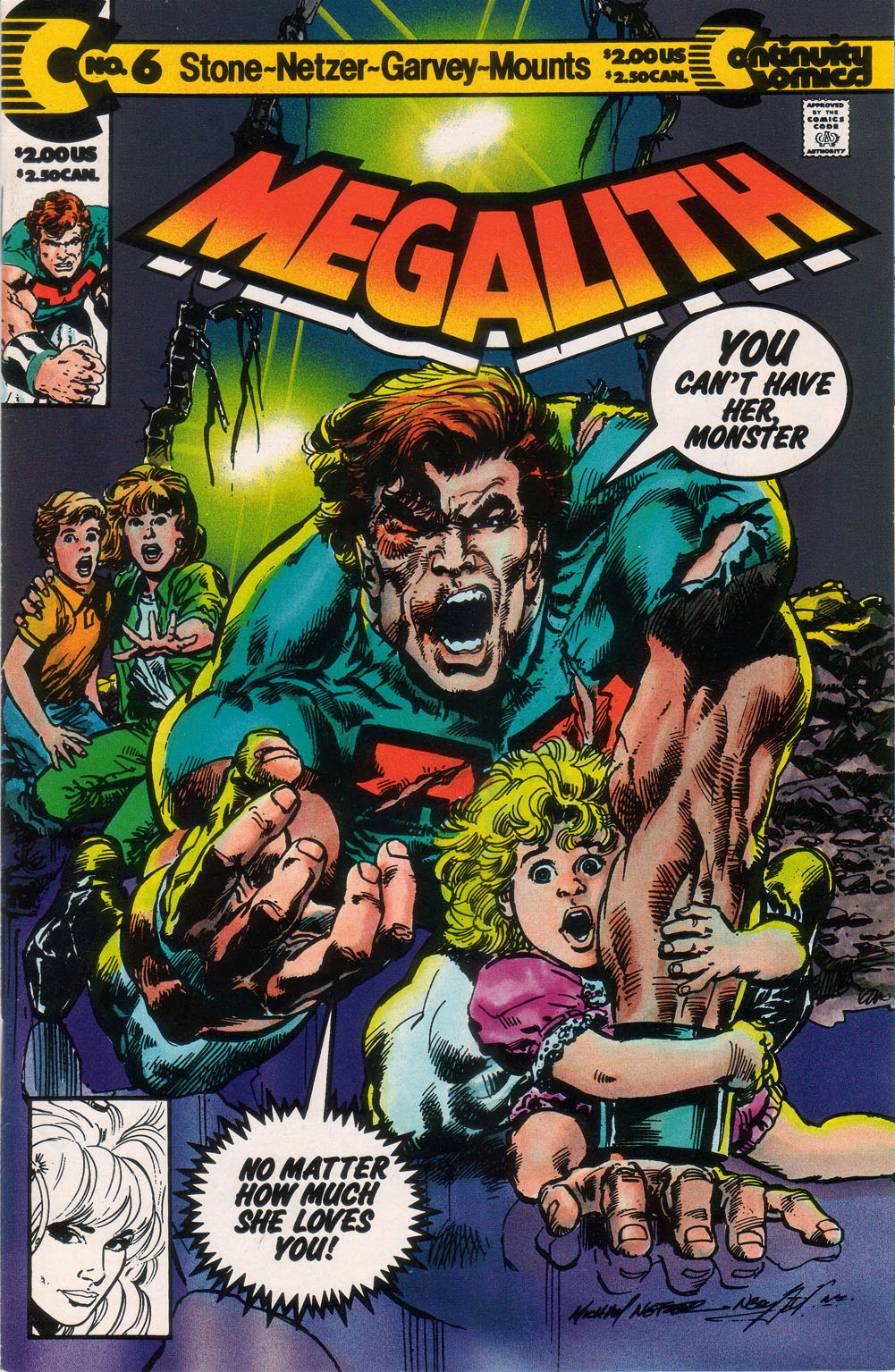 Read online Megalith comic -  Issue #6 - 1